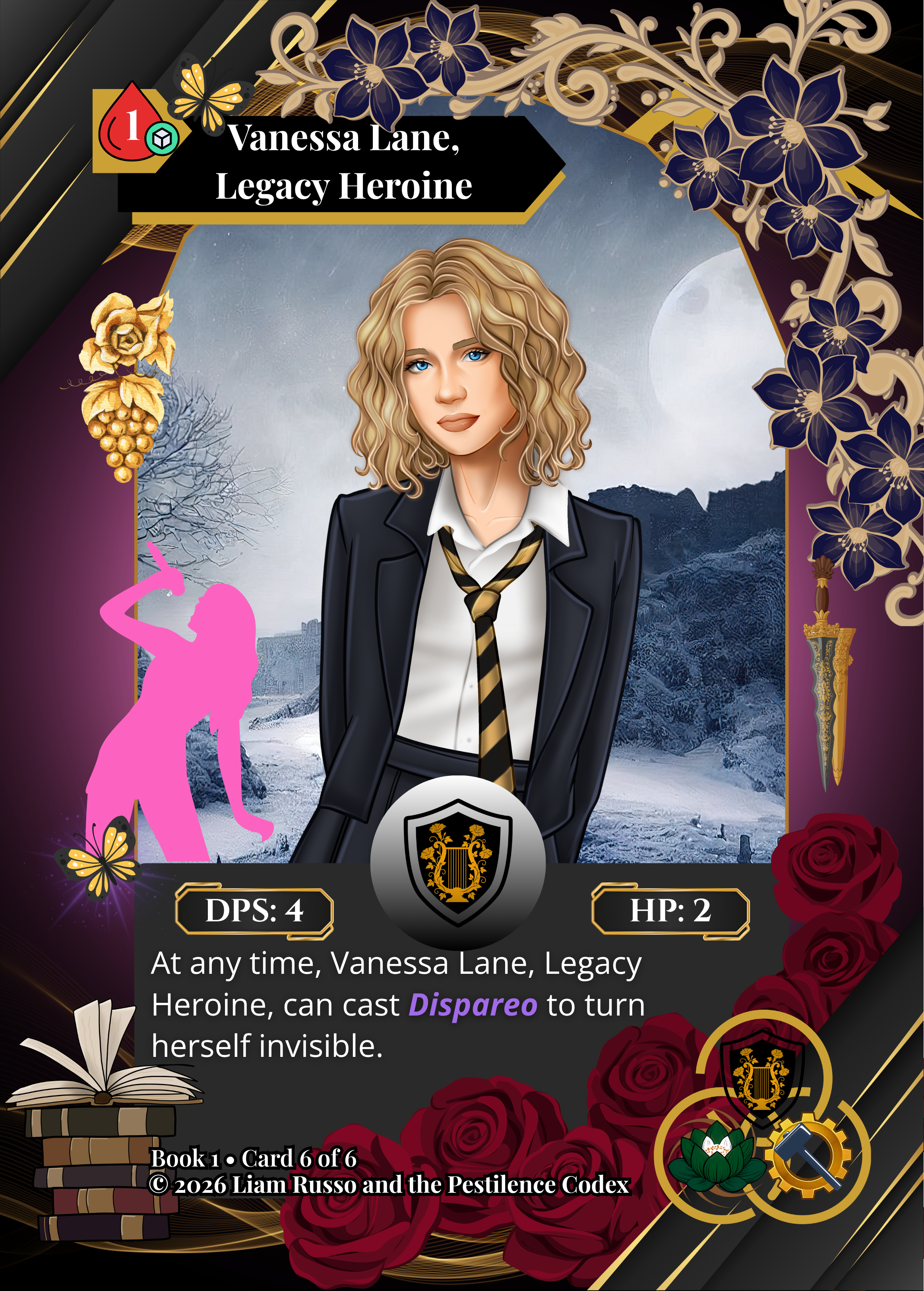 Vanessa Lane, Legacy Heroine Final TCG.png