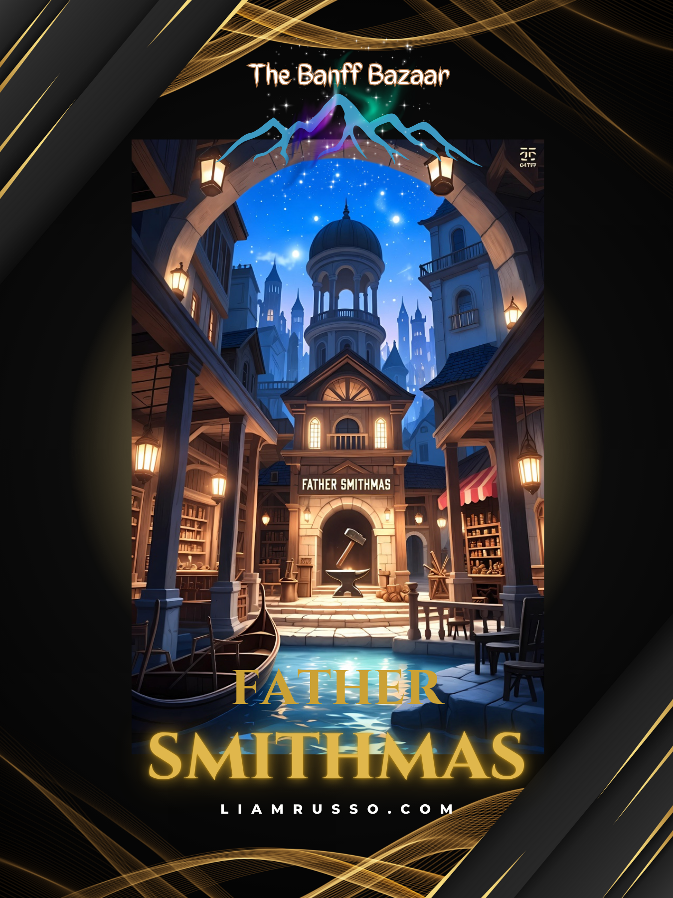 Father Smithmas - Step inside the glowing heart of the Banff Bazaar's crafting quarter, where you'll find Andrew Smithmas hard at work. Banff's own Artificer, he crafts pristine quality base items that eventually become legendary artifacts.