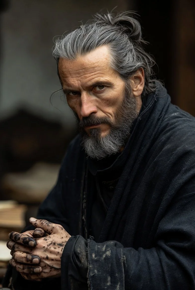 Professor Elias Varnholt | Master of House Artificium | Artificer | Teaches Introductory Creations & Animations (guest lecturer), Blacksmithing I, Blacksmithing II, and Magical Artifaction.
DawnSpire's in house Artificer, and primary inventor of the 