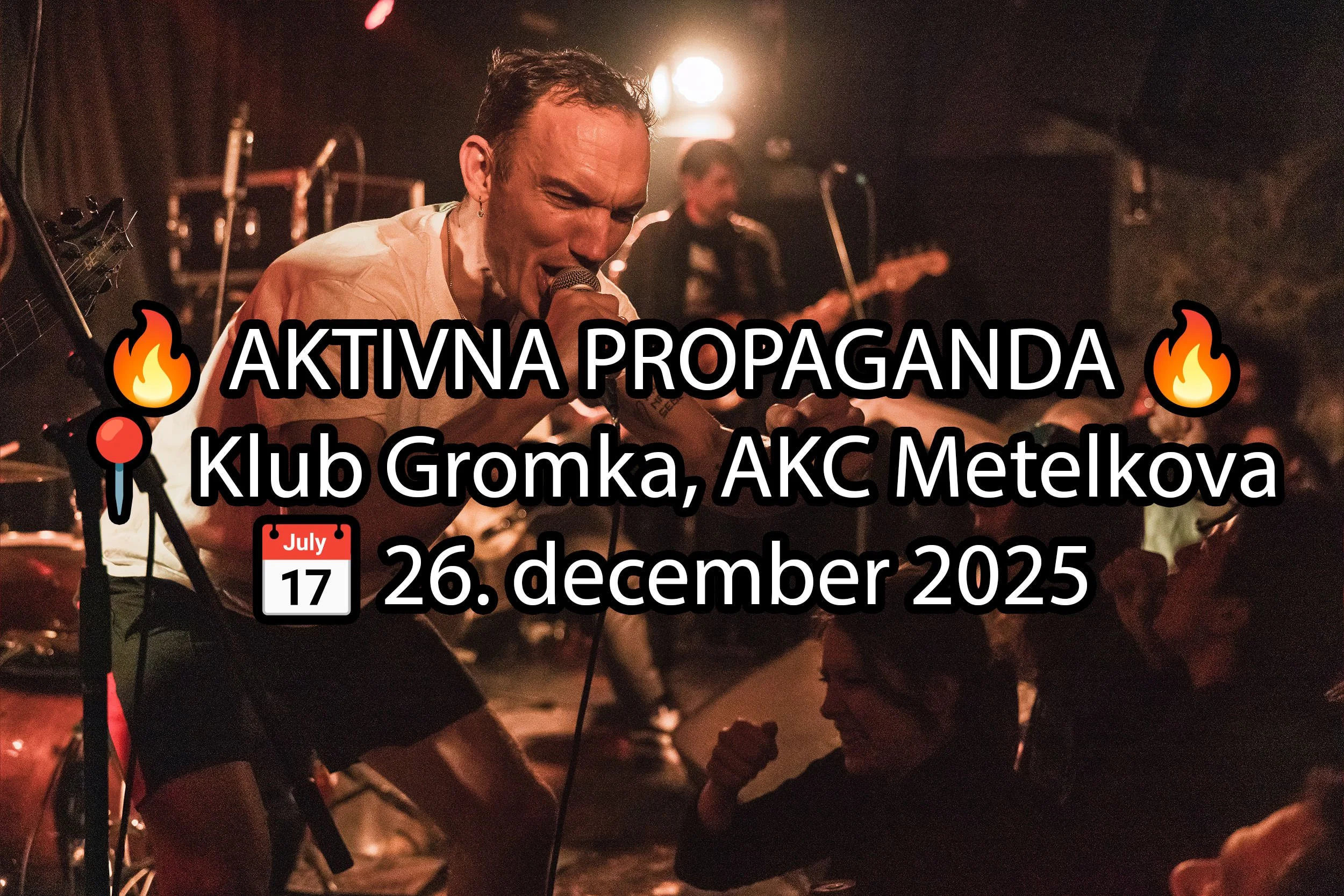 AKTIVNA PROPAGANDA | Gromka, Metelkova 26.12.2025