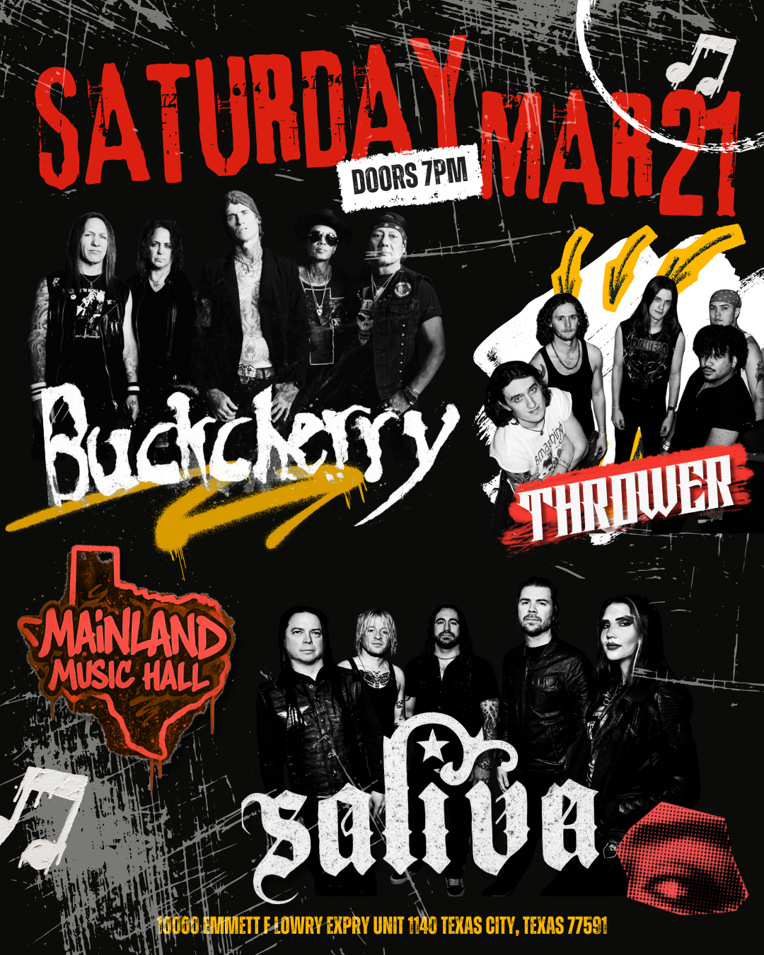 BUCKCHERRY | SALIVA