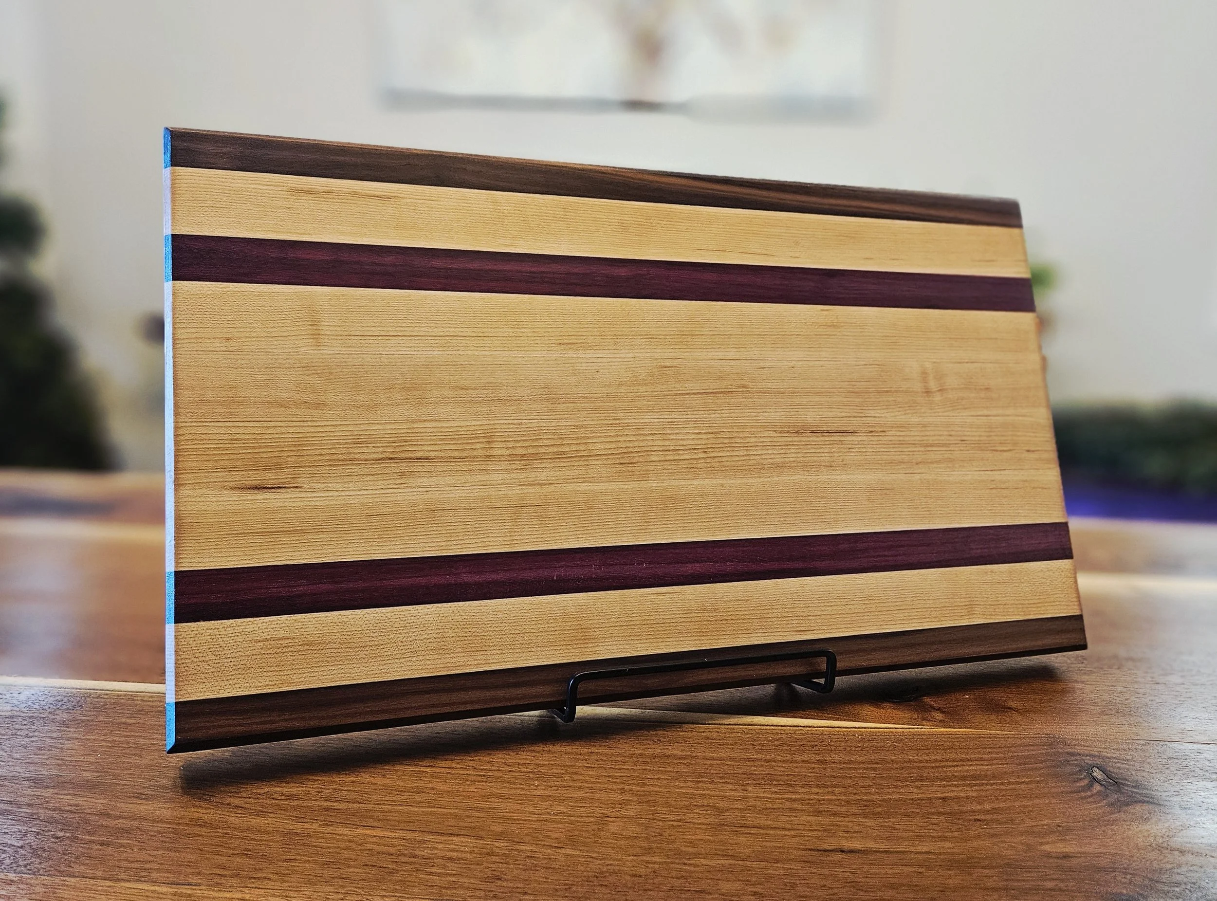 Maple and Purpleheart - Cutting Board