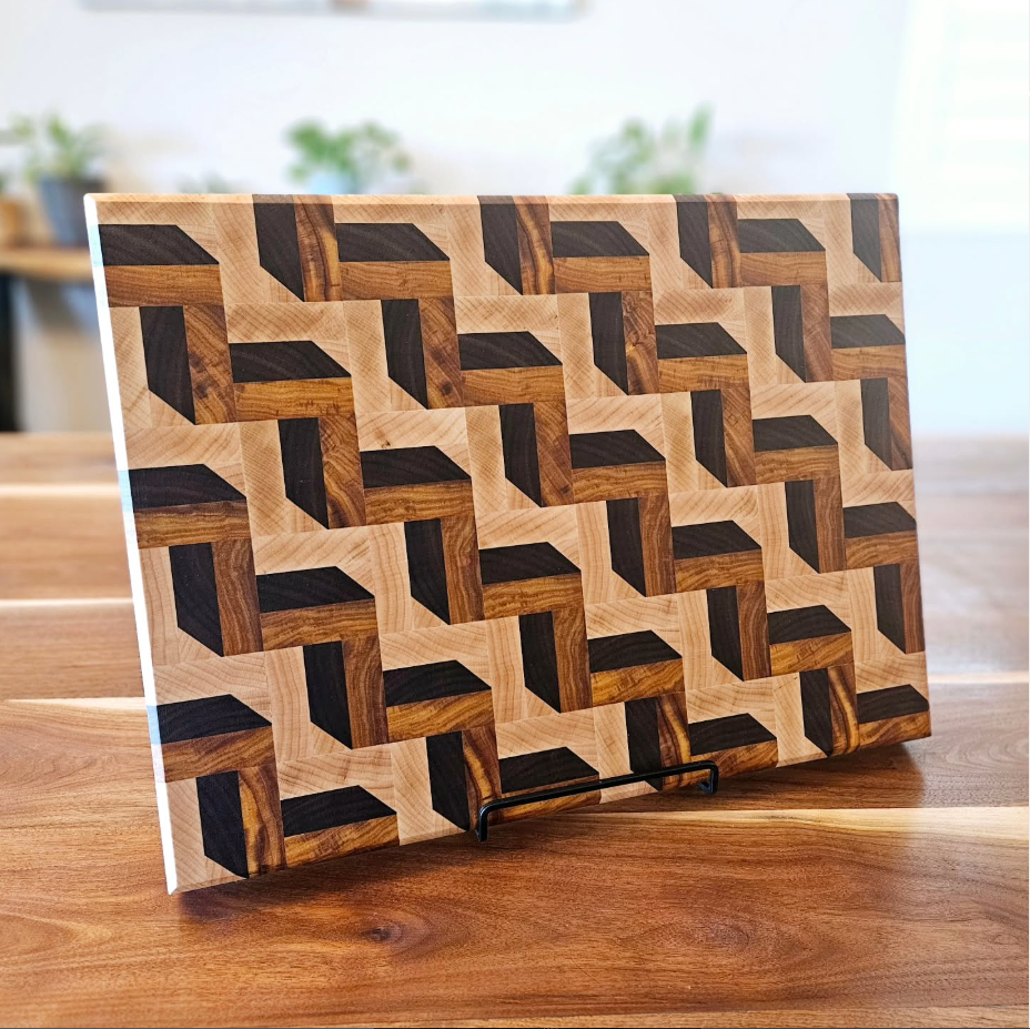 3D Zig Zag - Cutting Board