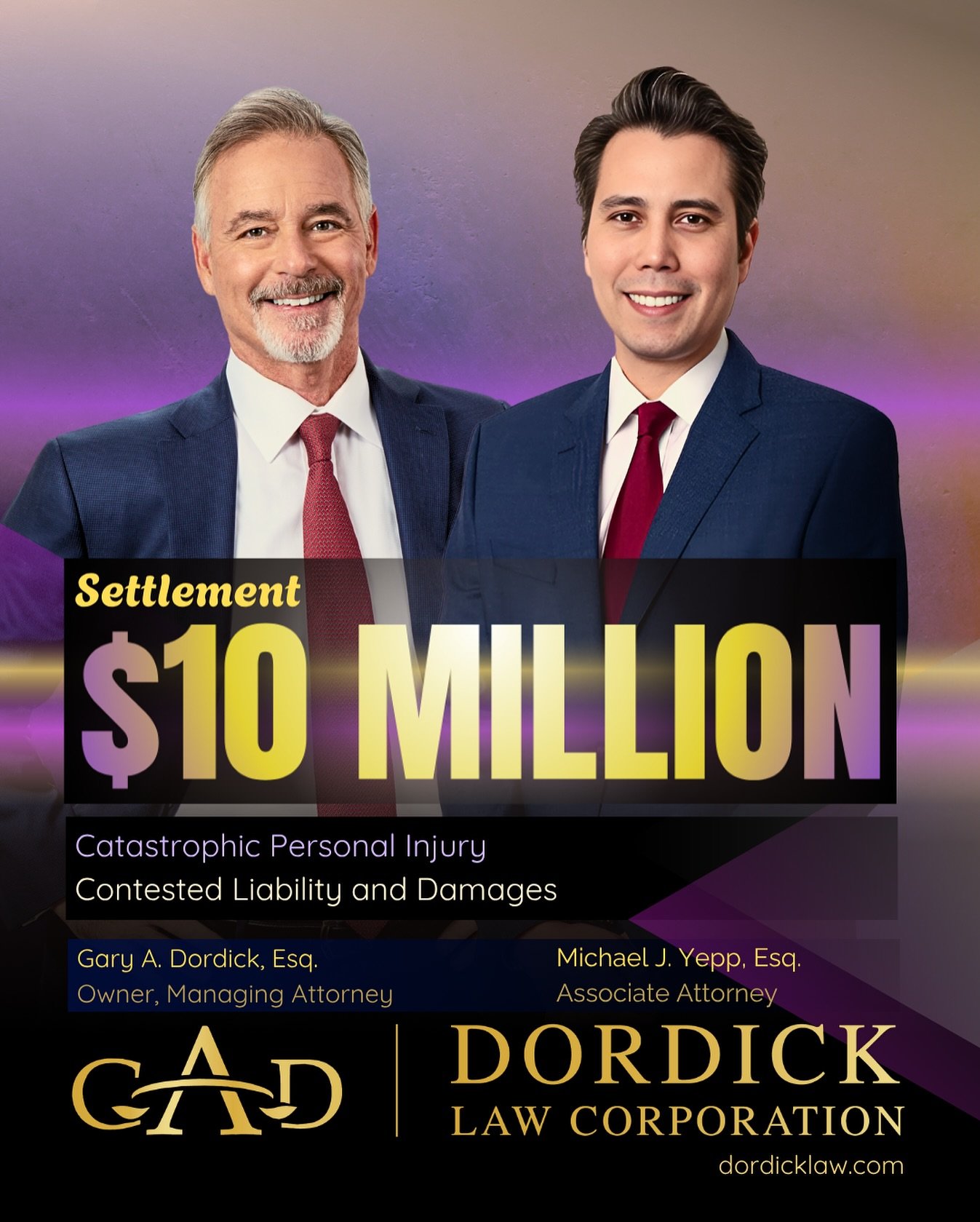 We took on this catastrophic injury case just six weeks before trial, with liability and damages sharply disputed and no offer from the defense. With limited time, we zeroed in on the critical issues that would make or break the case. Our efforts pai