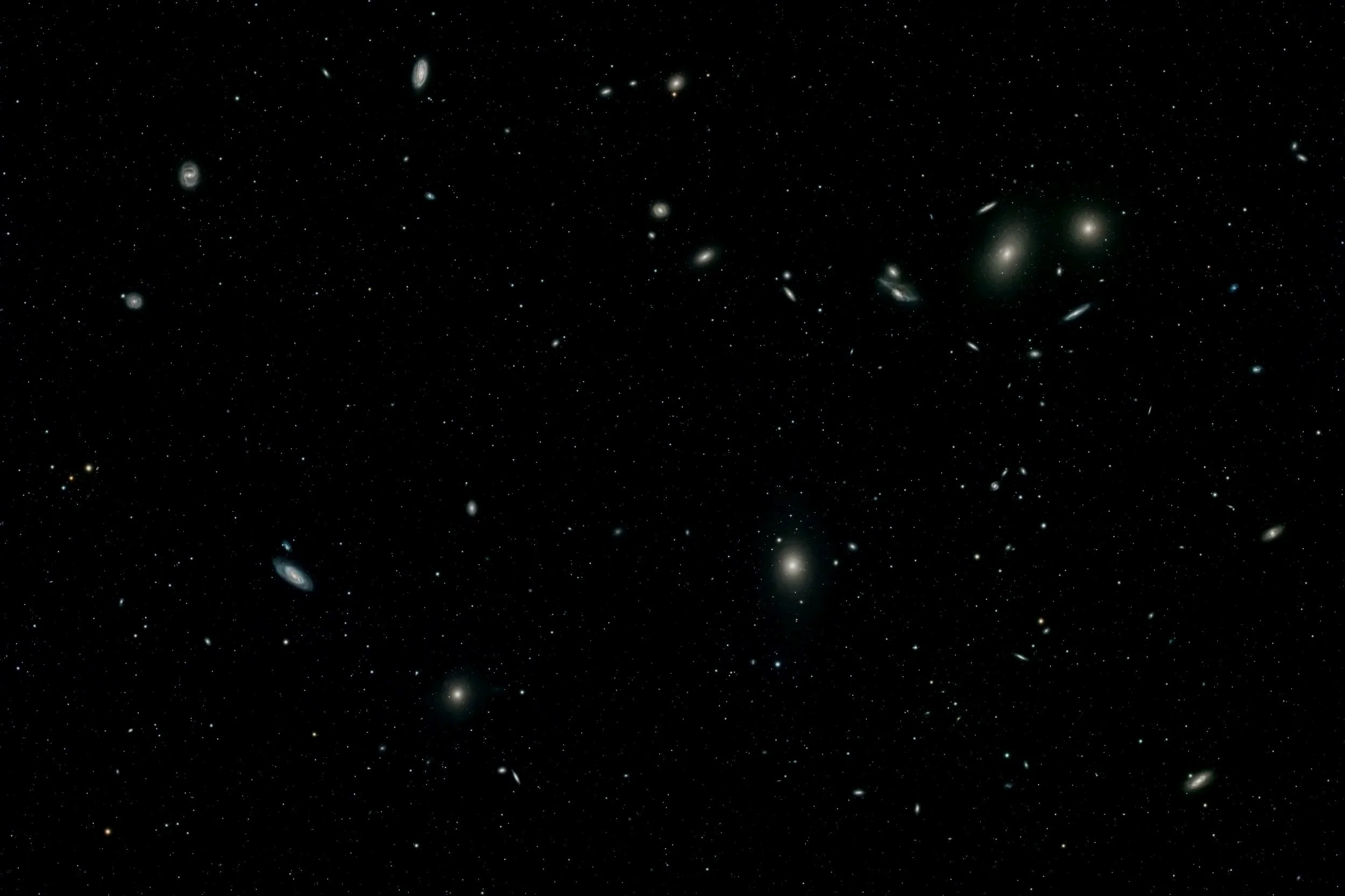 Markarian's Chain of galaxies