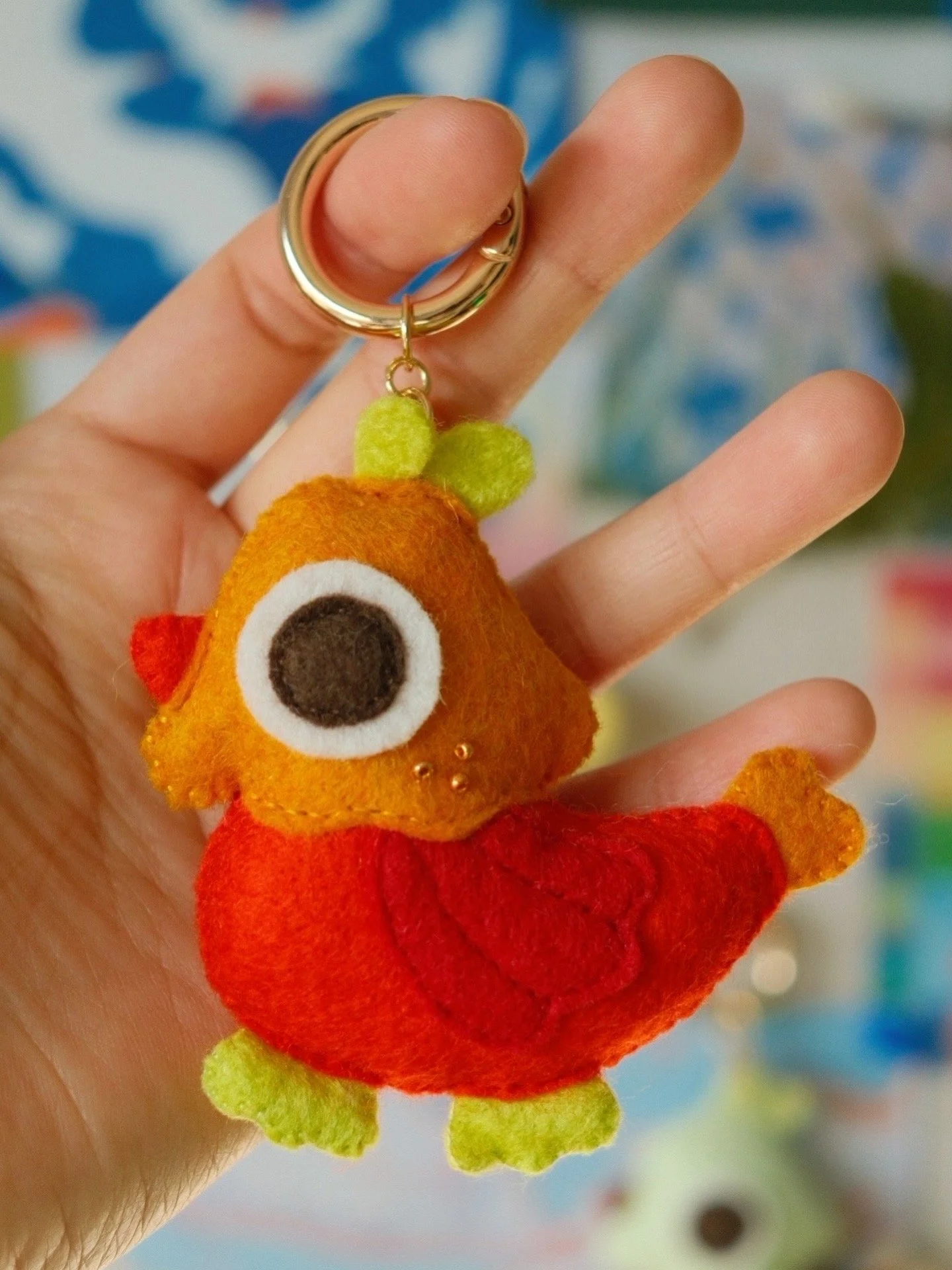 Bird Bag Charm