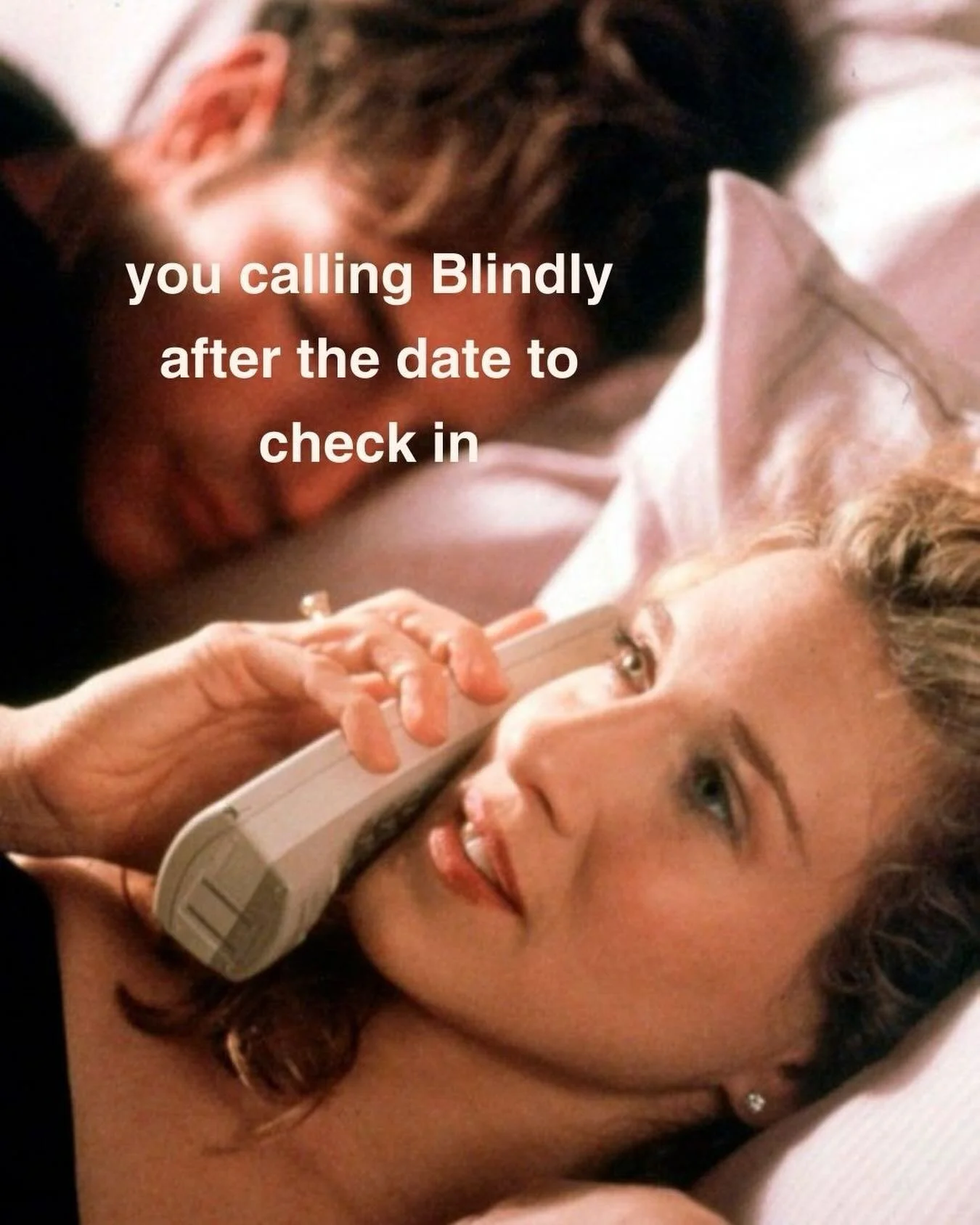 we're all for the post-date debrief