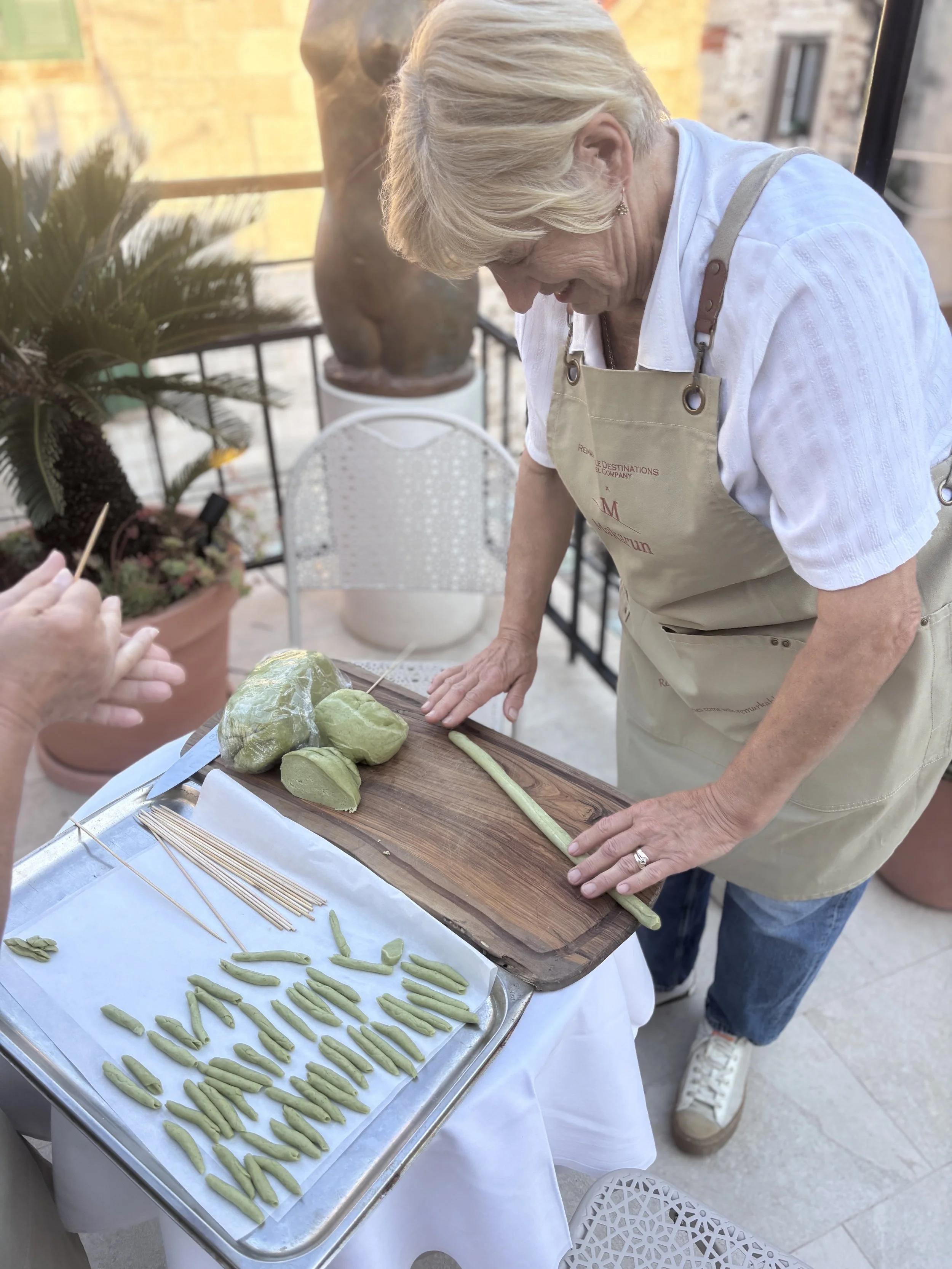 Makarun cooking class with a nonna
