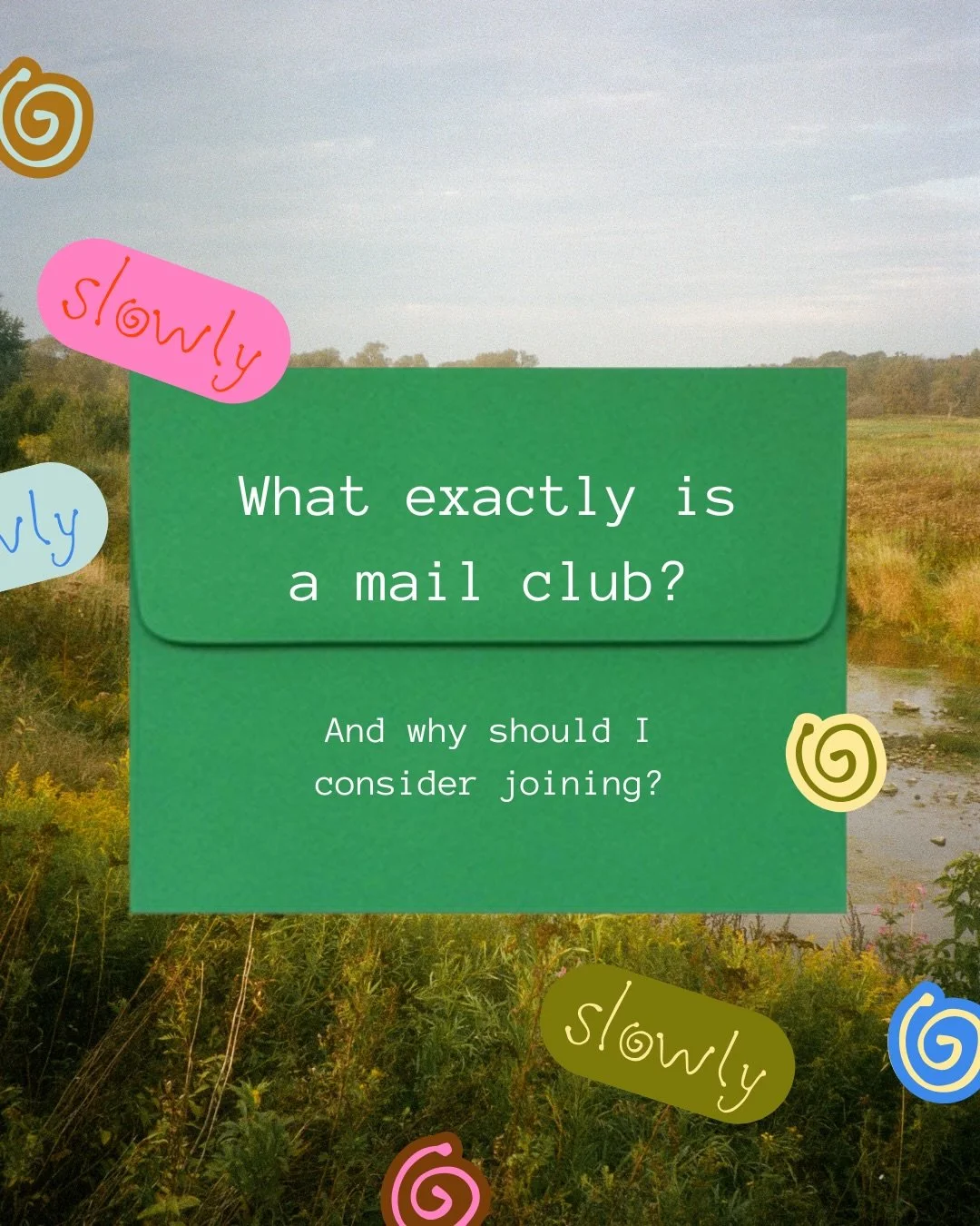 Answering some FAQ&rsquo;s^
#mailclub #mailclubcanada #mail #snailmail #slowlymailclub