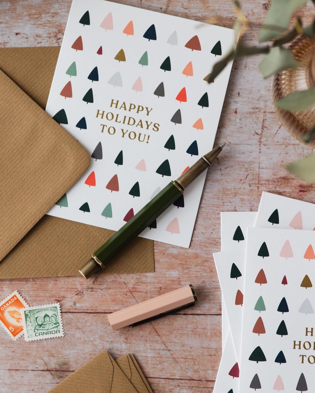 Halfpenny Postage Holiday Cards