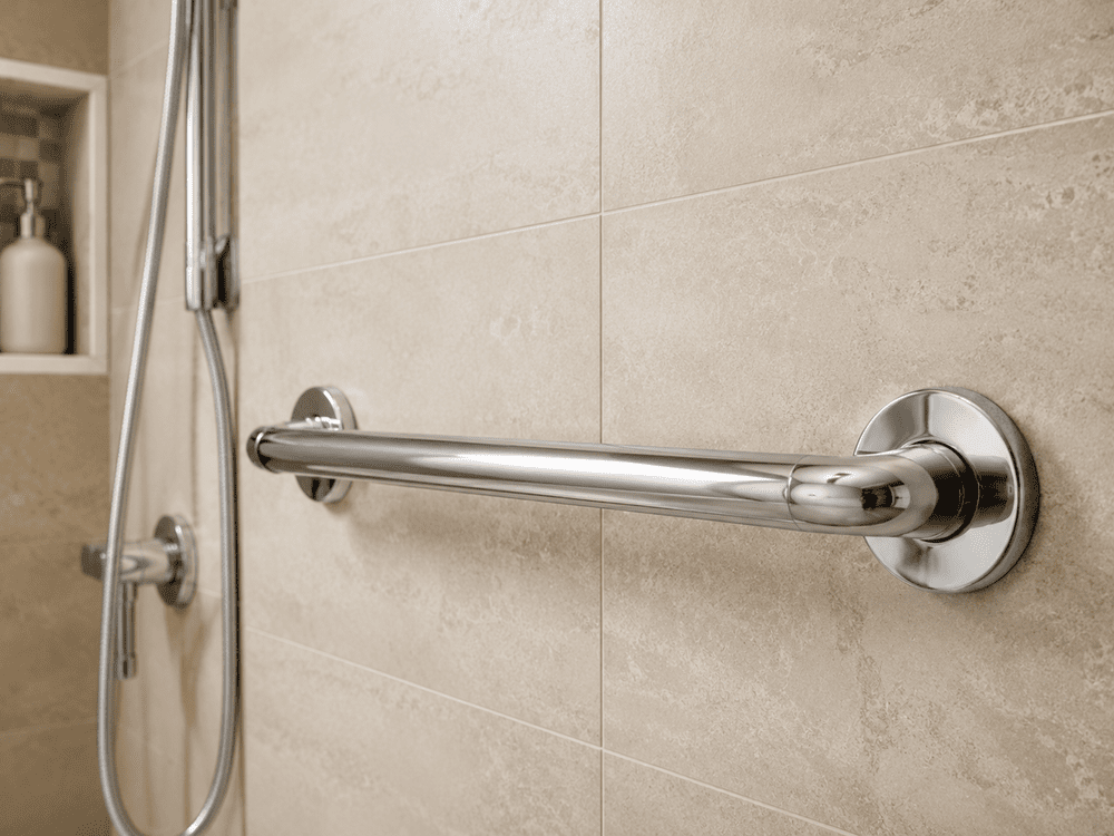 Bathroom grab bars