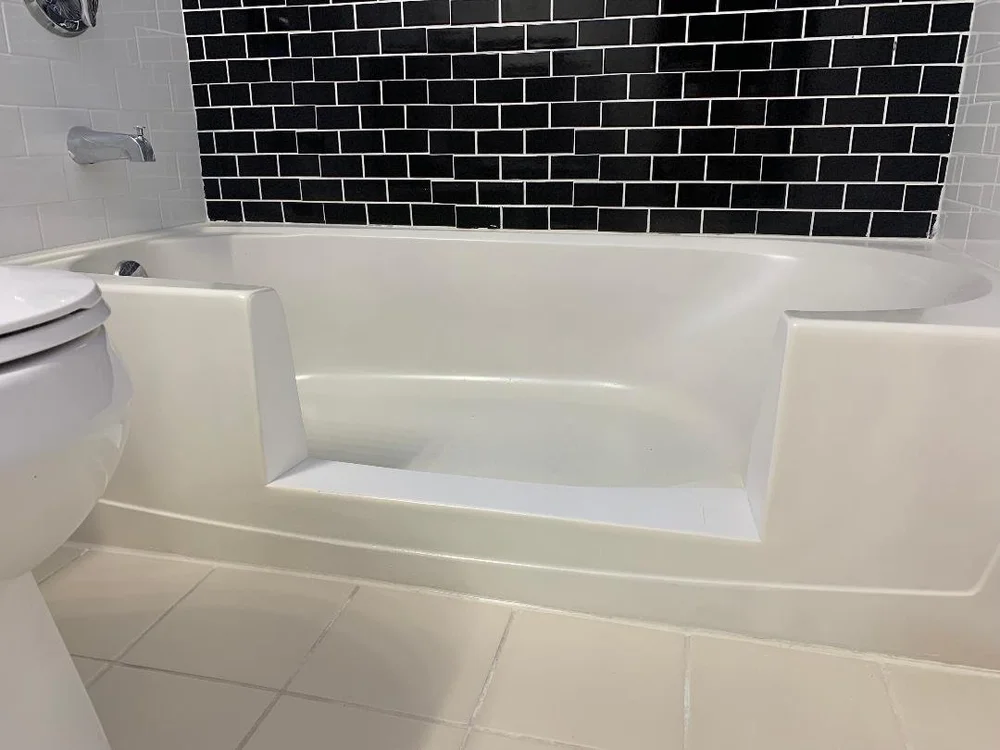 Bathtub after Tub Cut