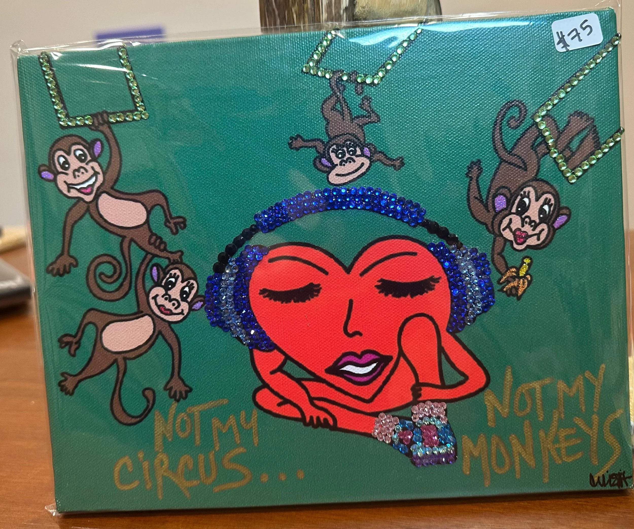 Not My Circus Special Edition Canvas | Custom Available