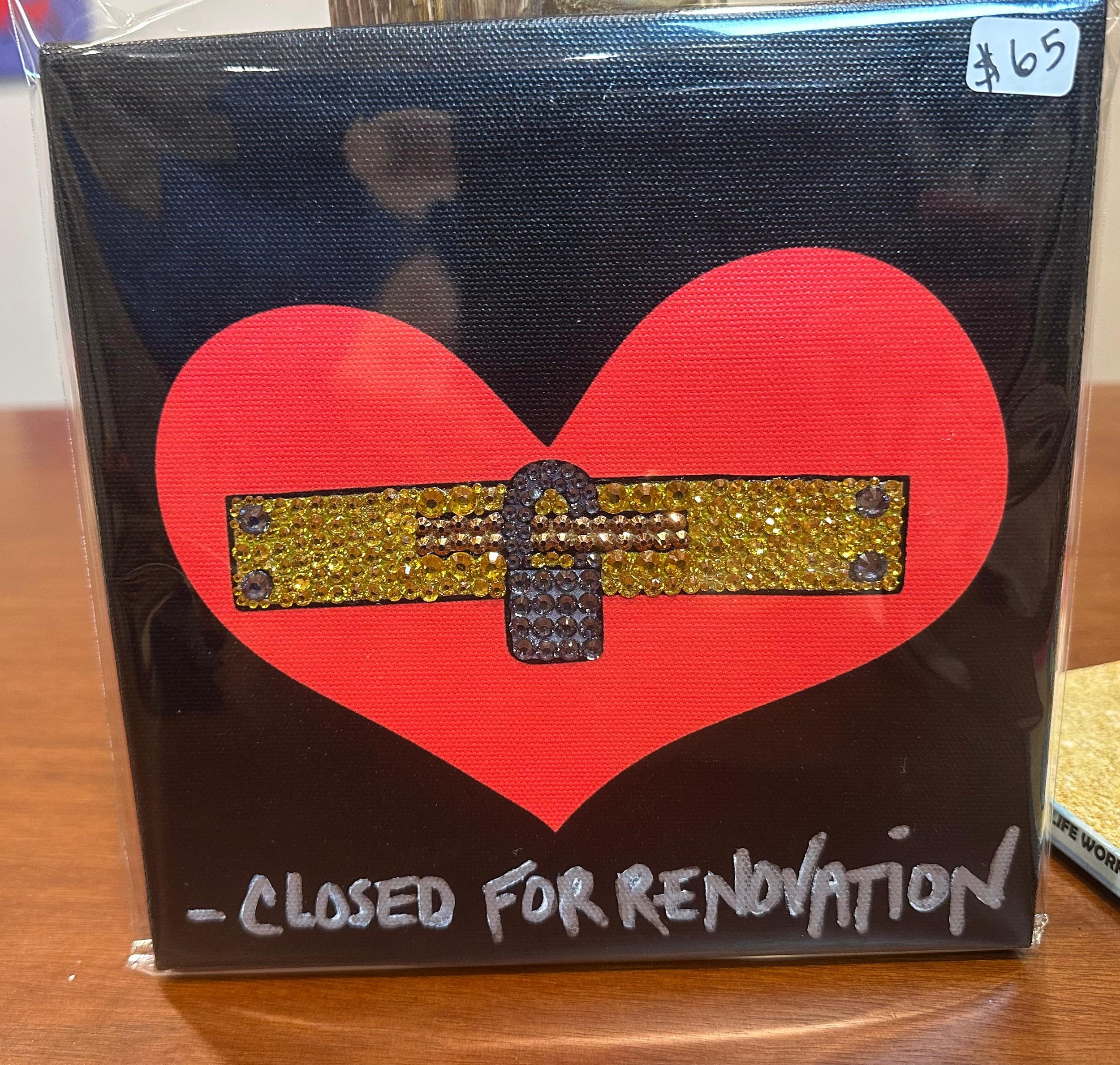 Closed for Renovation Special Edition Canvas | Custom Available