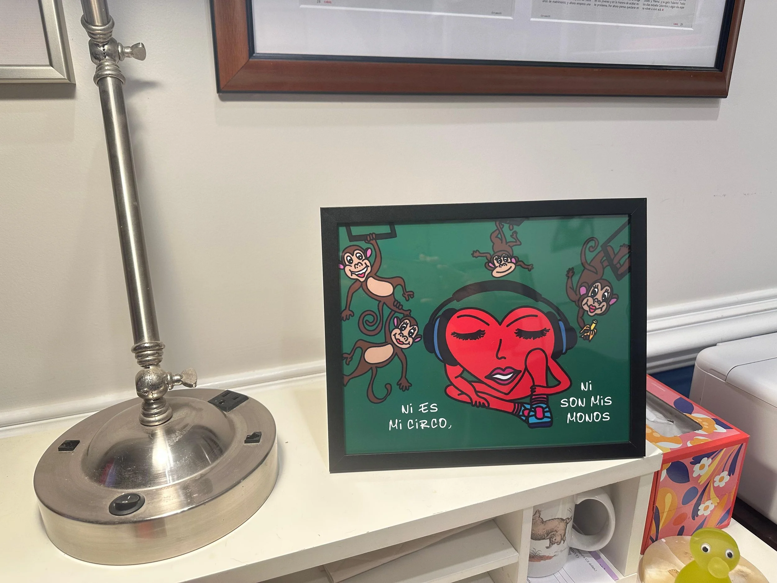 Heart Art Prints — Unframed | Spanish Version