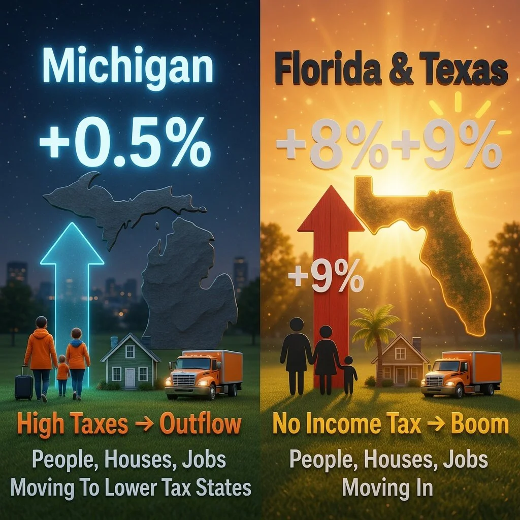 Starbucks founder Howard Schultz just announced he&rsquo;s leaving Washington for Florida hours after Washington passed a new income tax on high earners.

𝐅𝐥𝐨𝐫𝐢𝐝𝐚? 𝐍𝐨 𝐬𝐭𝐚𝐭𝐞 𝐢𝐧𝐜𝐨𝐦𝐞 𝐭𝐚𝐱.

People and businesses are fleeing high ta