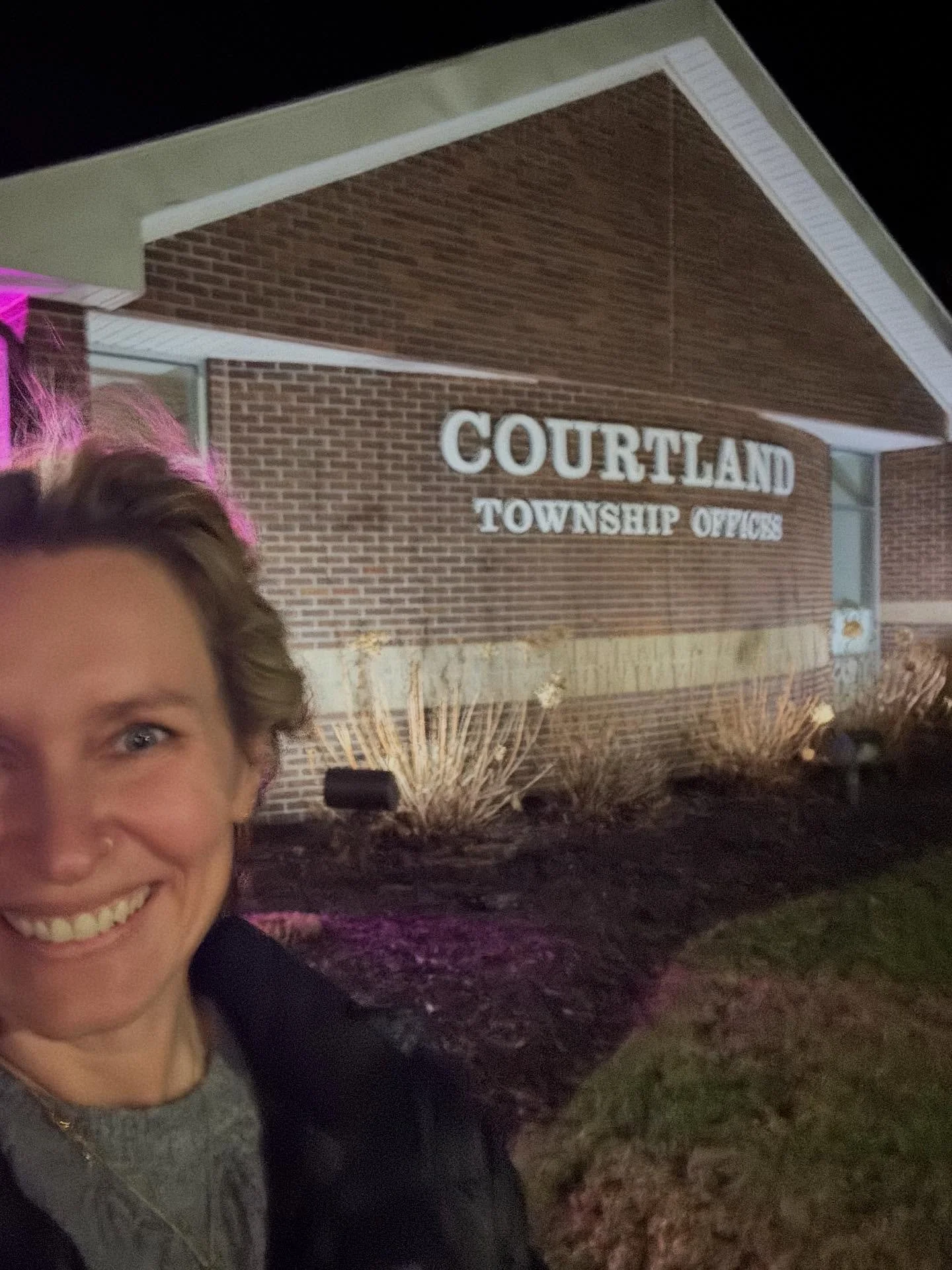 My selfie skills may be questionable, but getting out and meeting people across the district isn&rsquo;t.

This week I visited several township board meetings here in District 90, including Courtland and Sparta, to introduce myself and listen to what