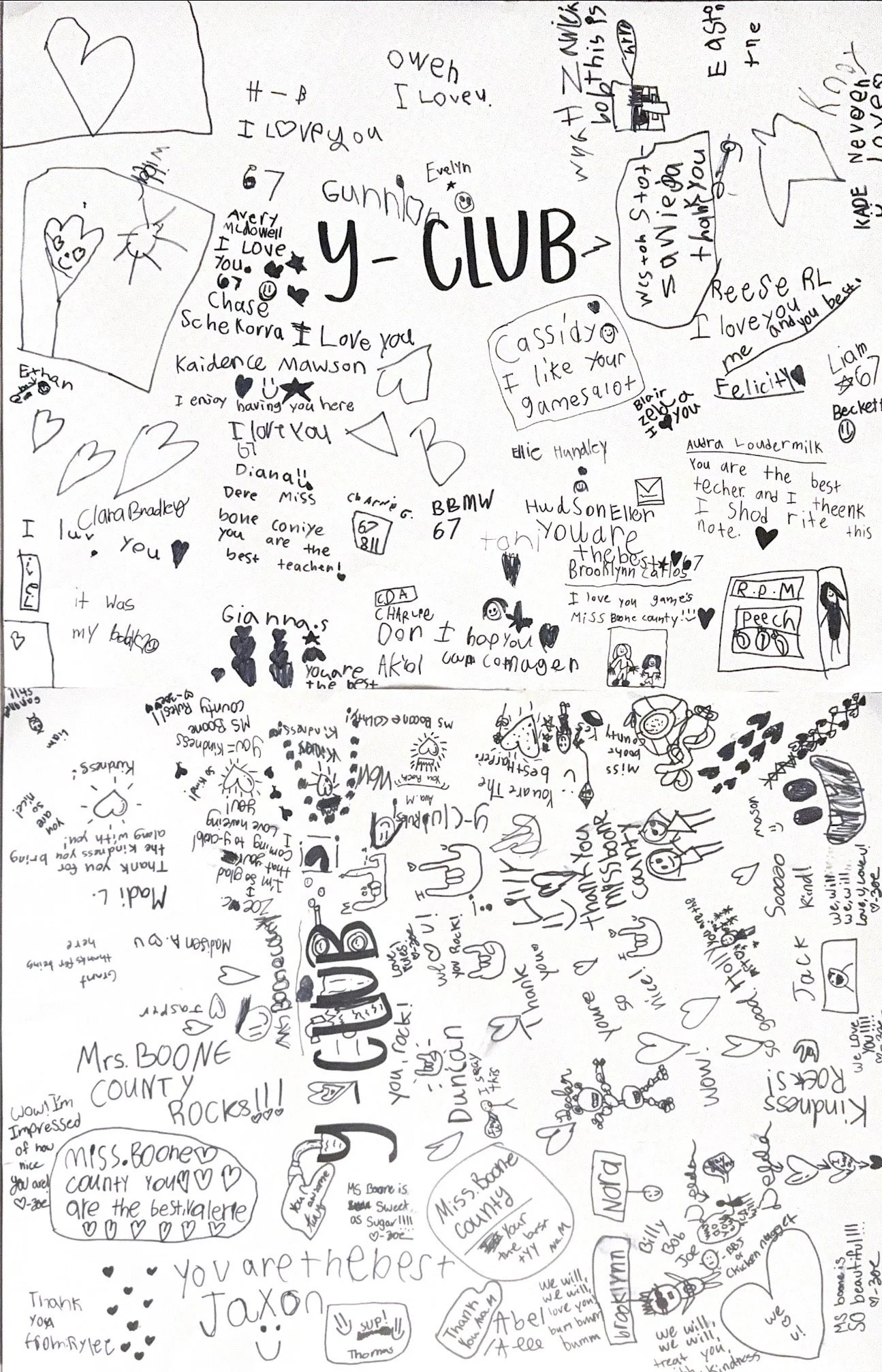 A Different Kind of Y-Club Lesson