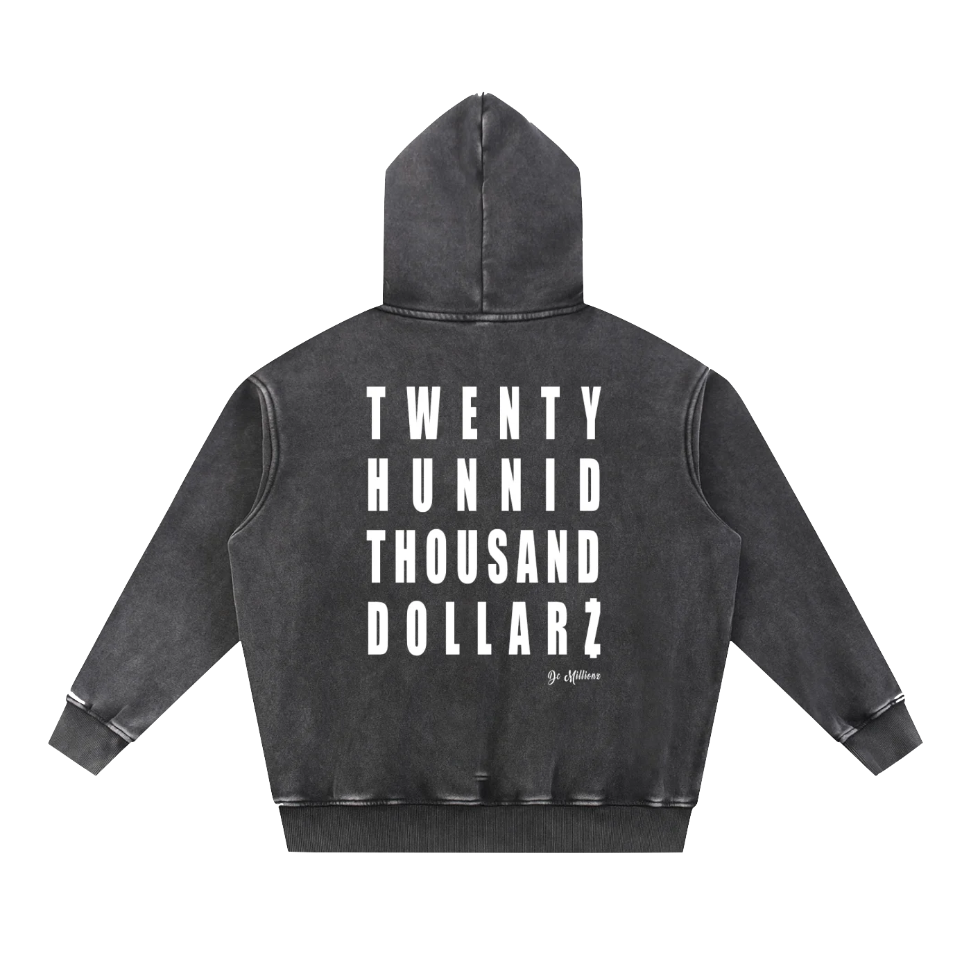 SNOW WASH "THTD" HOODIE