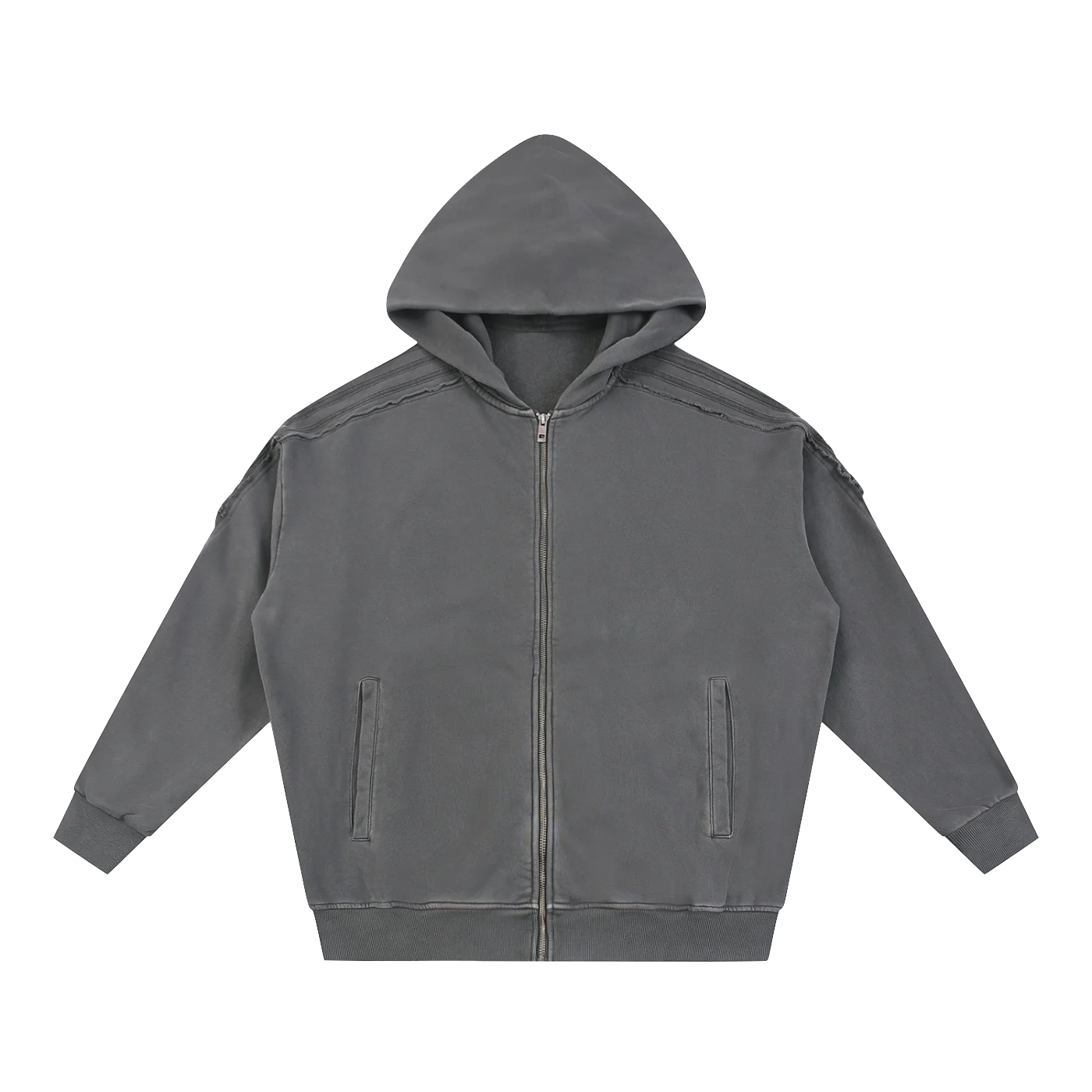TAPE HOODIE ZIP-UP DGREYF.webp