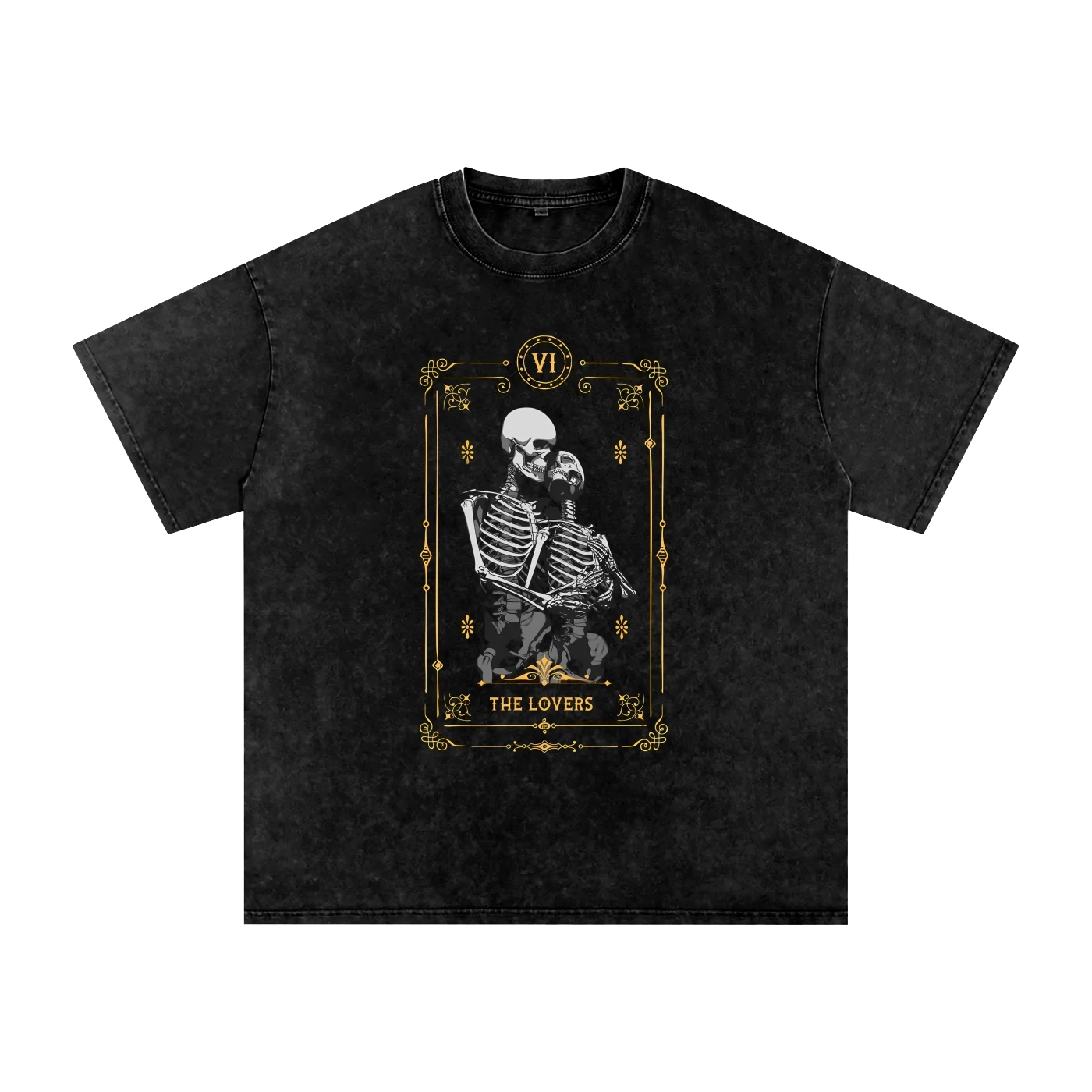 Washed "Lovers" T-Shirt