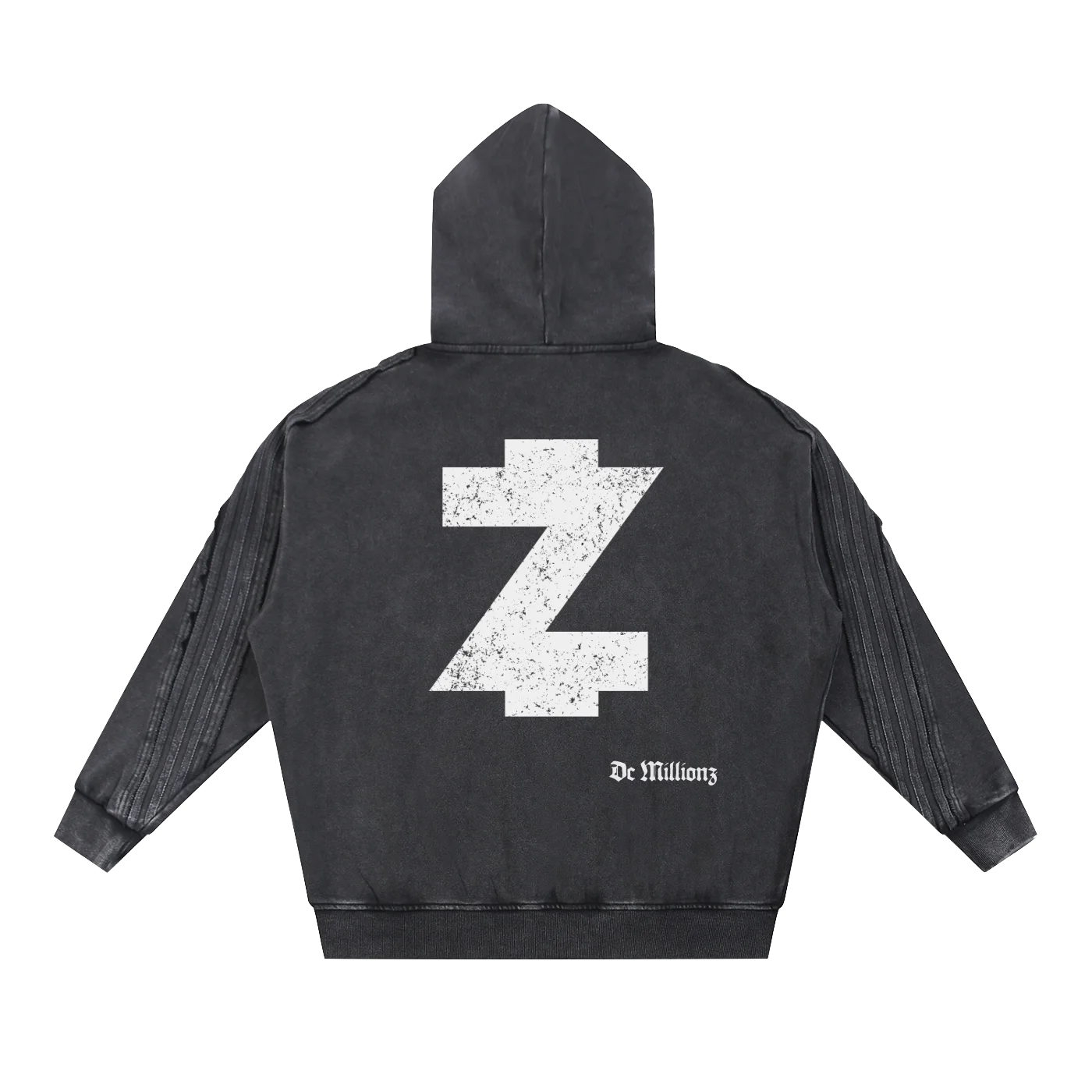 TAPE HOODIE ZIP-UP BLACKB.webp