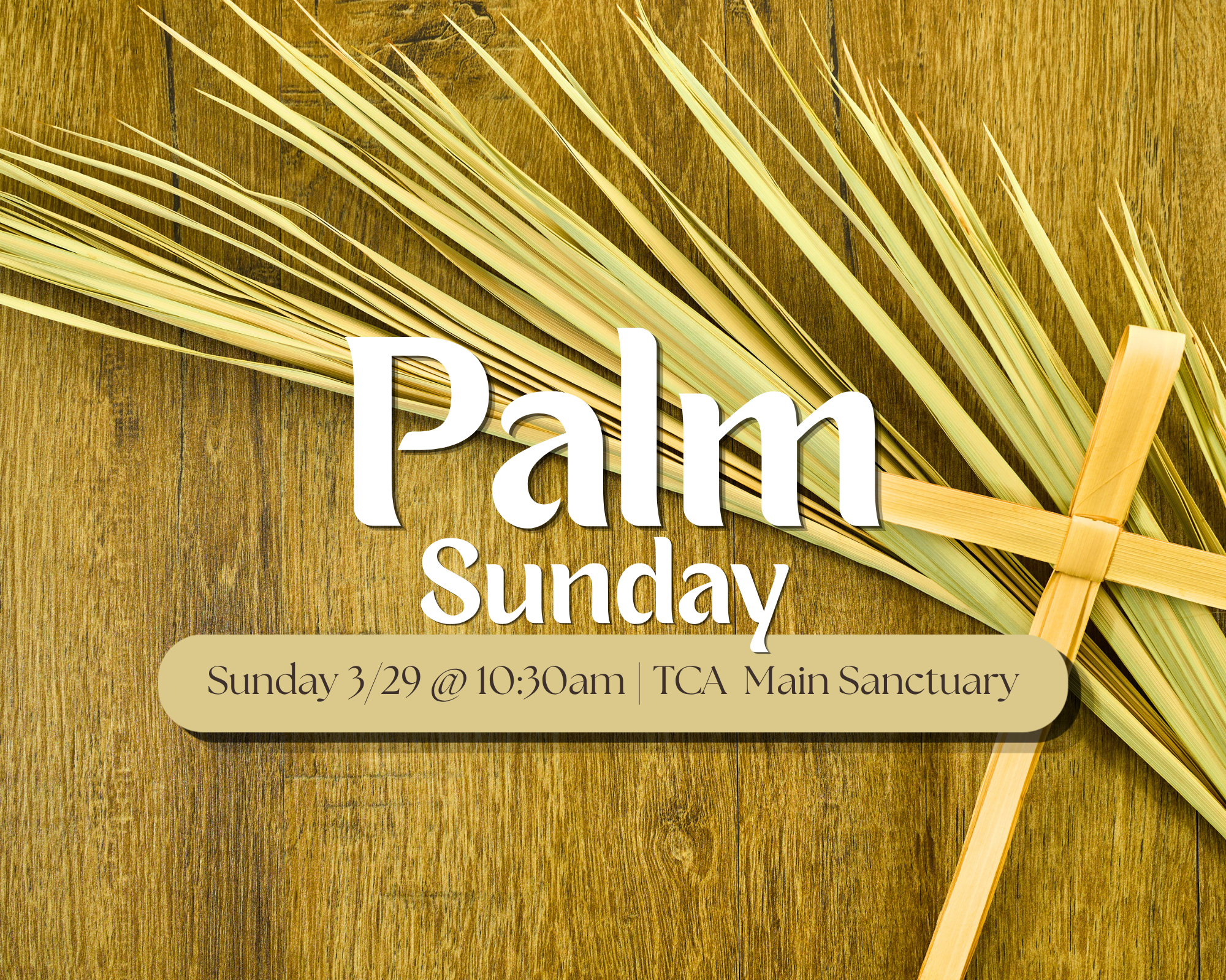 Palm Sunday