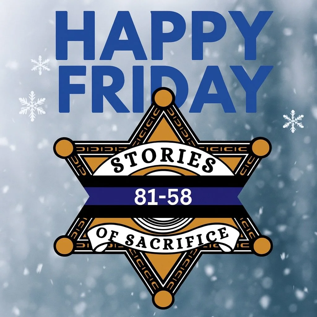 Happy Friday, 8158 fam! ❄️💙

Whewww&hellip; that snow came in like it had something to prove 😅 Whether you&rsquo;re digging out, heading to shift, or staying cozy inside &mdash; we just want to say THANK YOU.

Thank you to the first responders out 