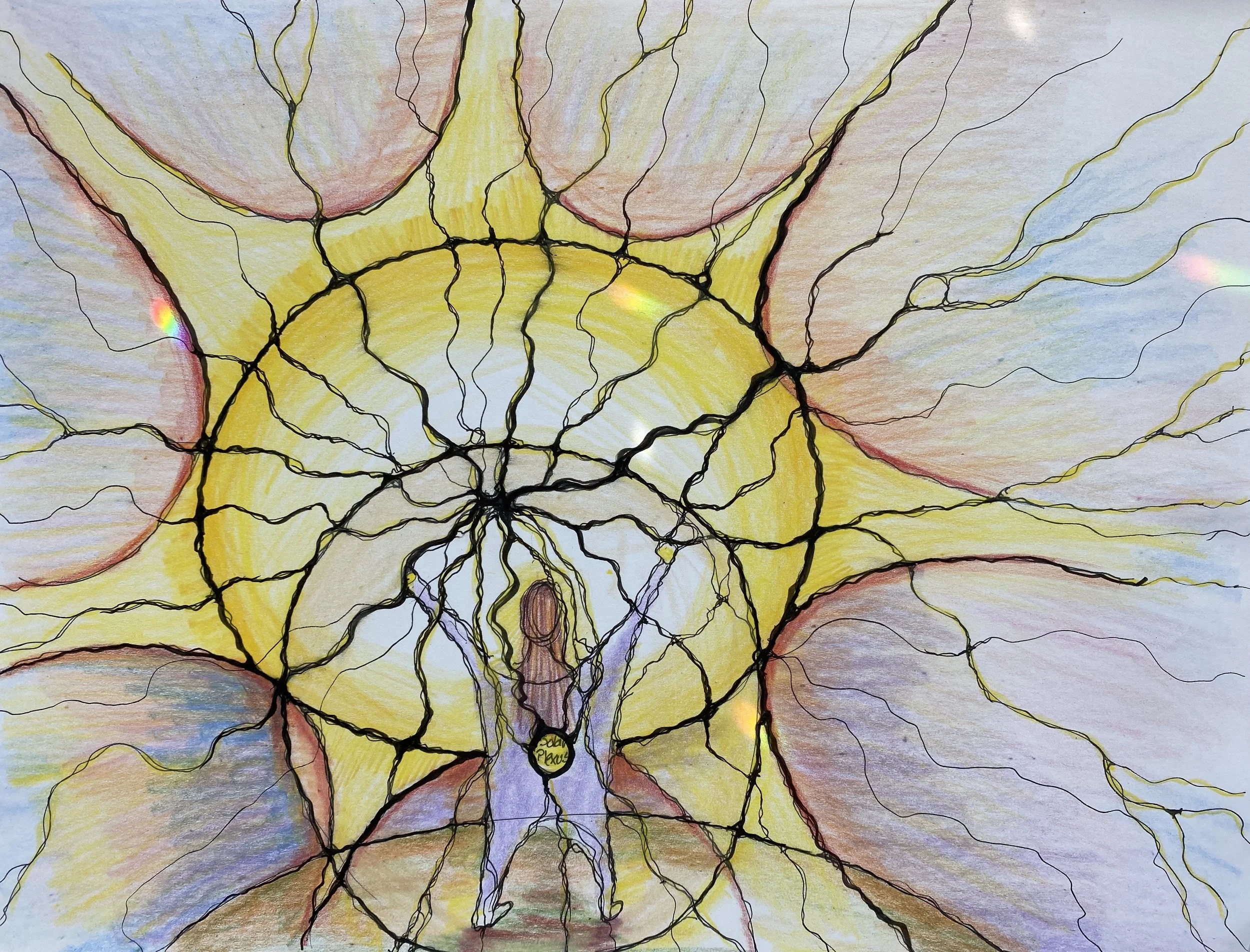 Neurographic Art Model from 2B-Art "Align with the Sun".