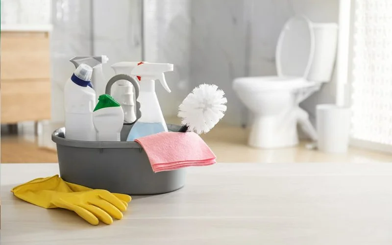 Bathroom cleaning in Edmond