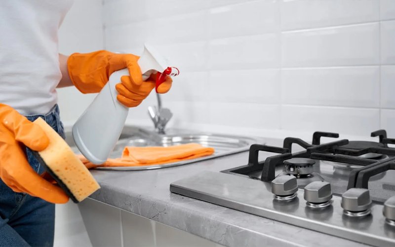 kitchen and bathroom cleaning services in Oklahoma City OK