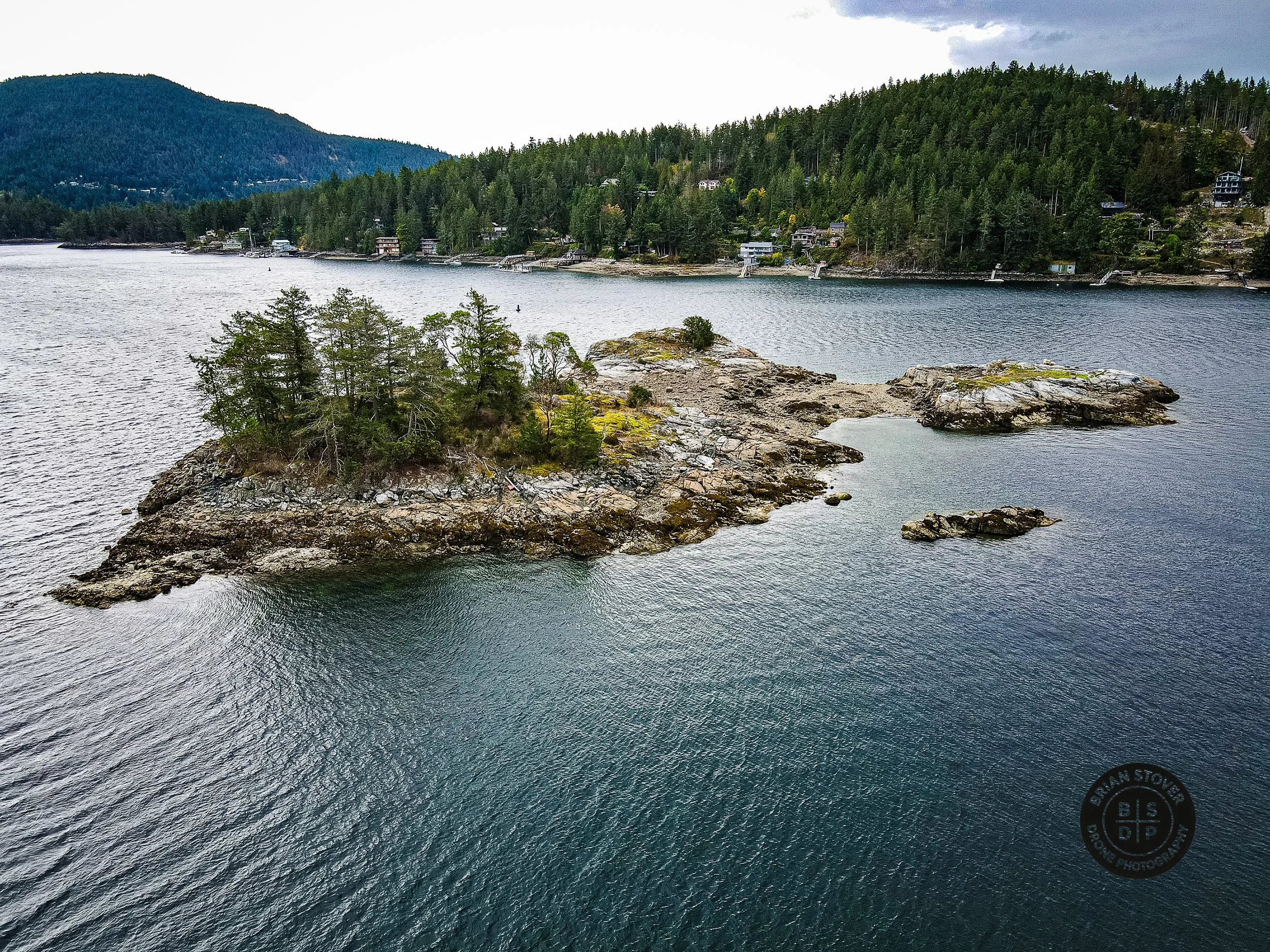 Skardon Islands, Sechelt Peninsula, British Columbia, Canada, September 2023