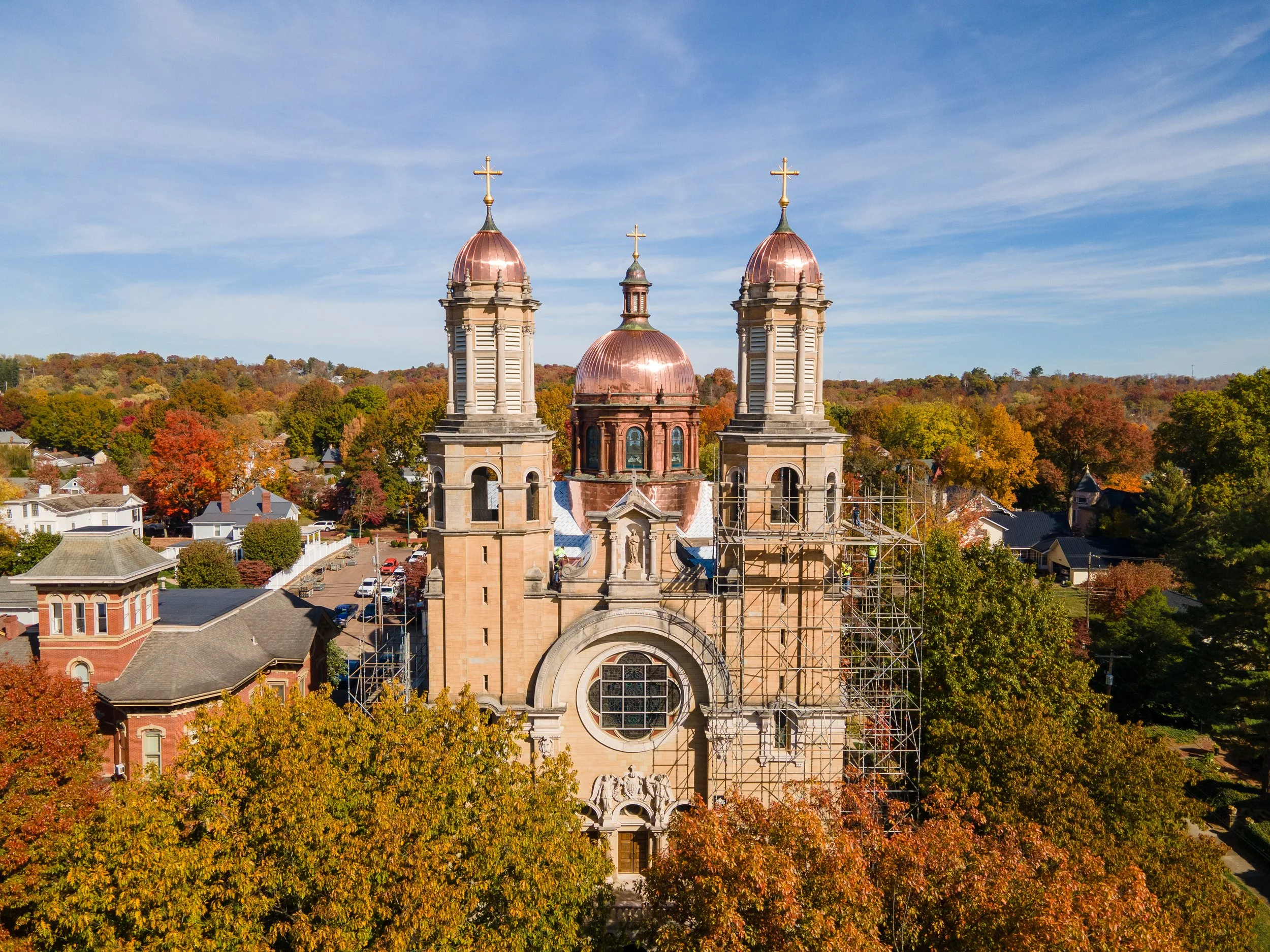 St. Mary's Basilica, Marietta, OH, October, 2024