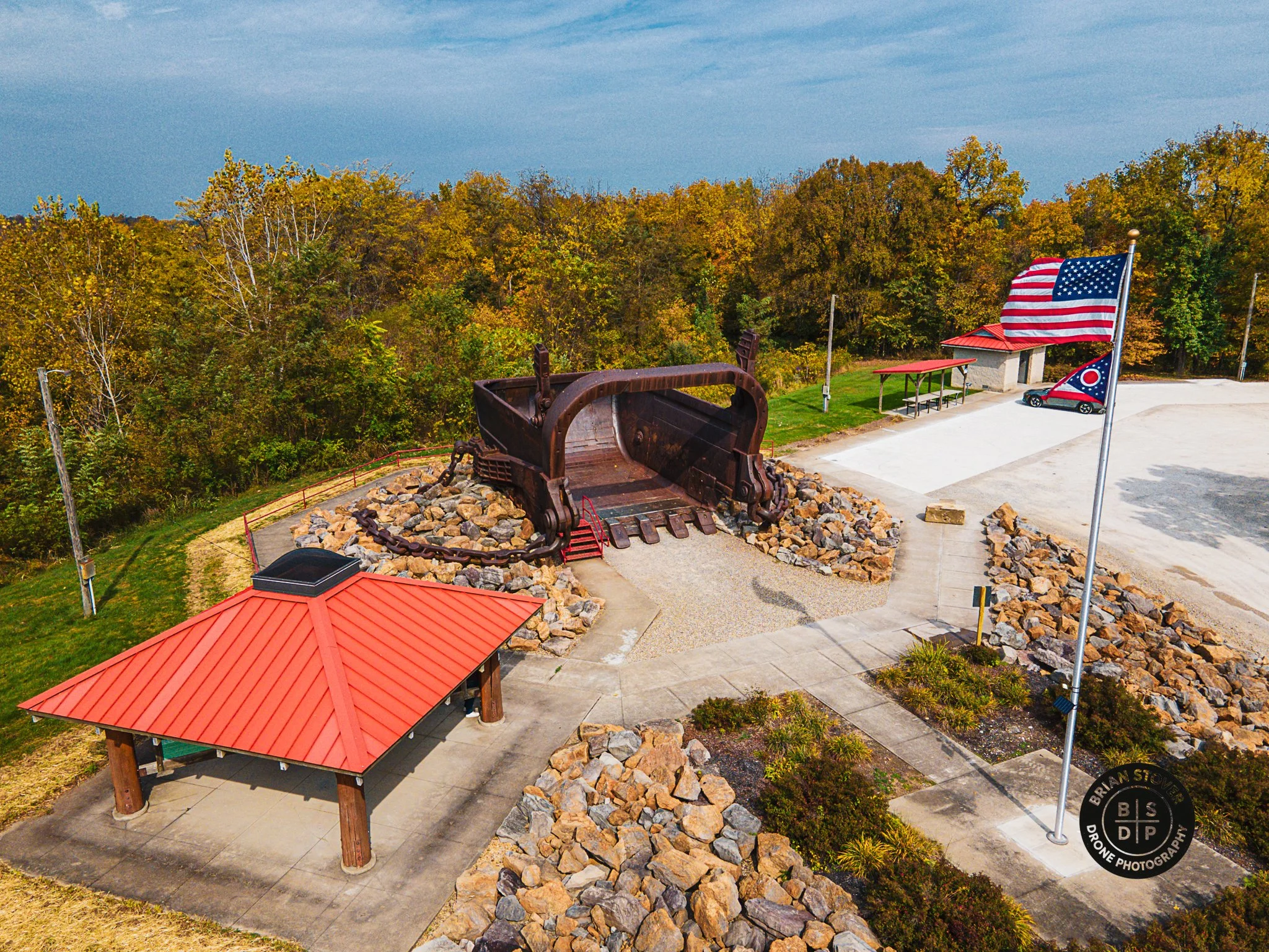 Big Muskie Bucket, Morgan County, OH, October 2022