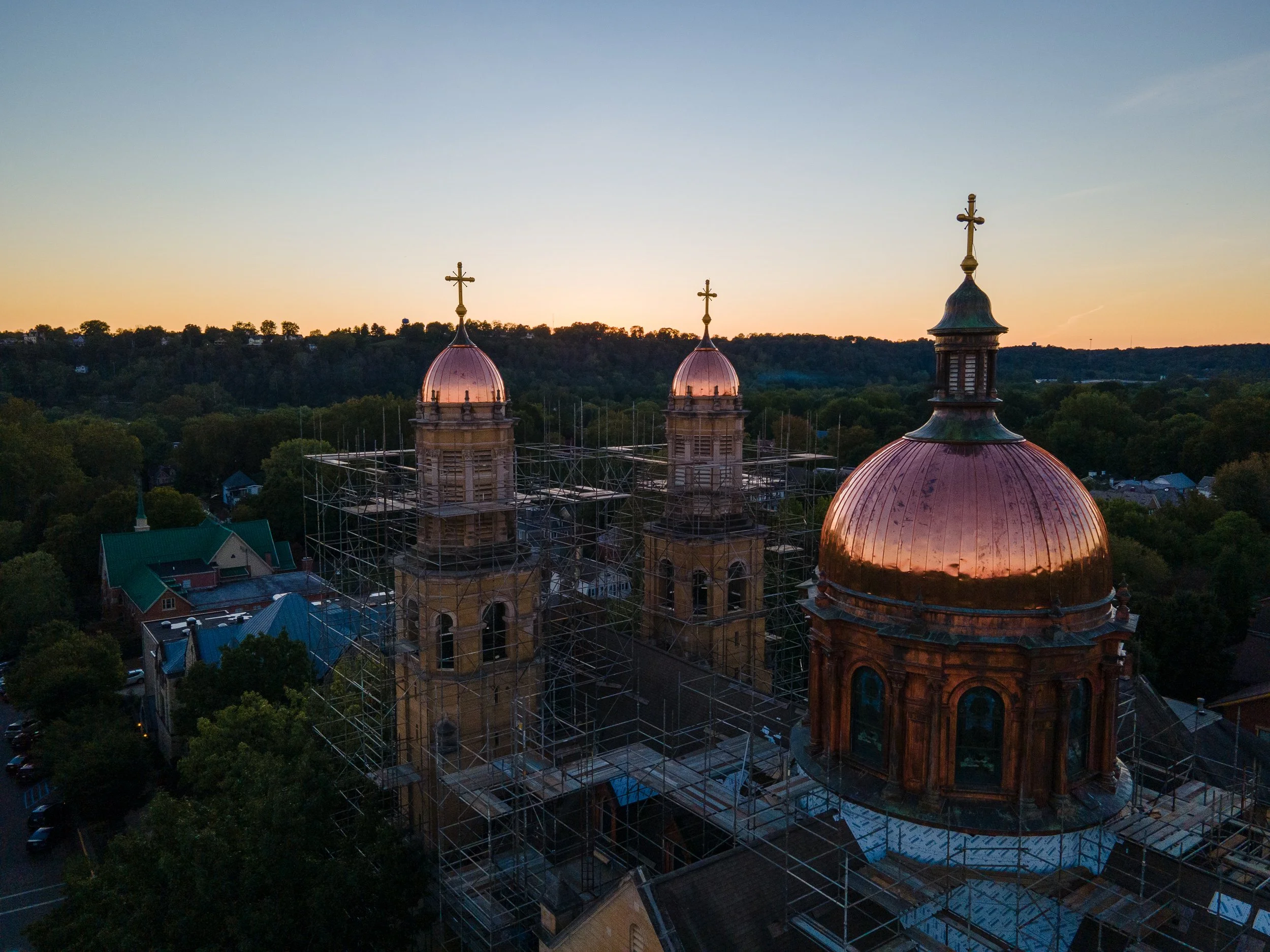 St. Mary's Basilica, Marietta, OH, October, 2024