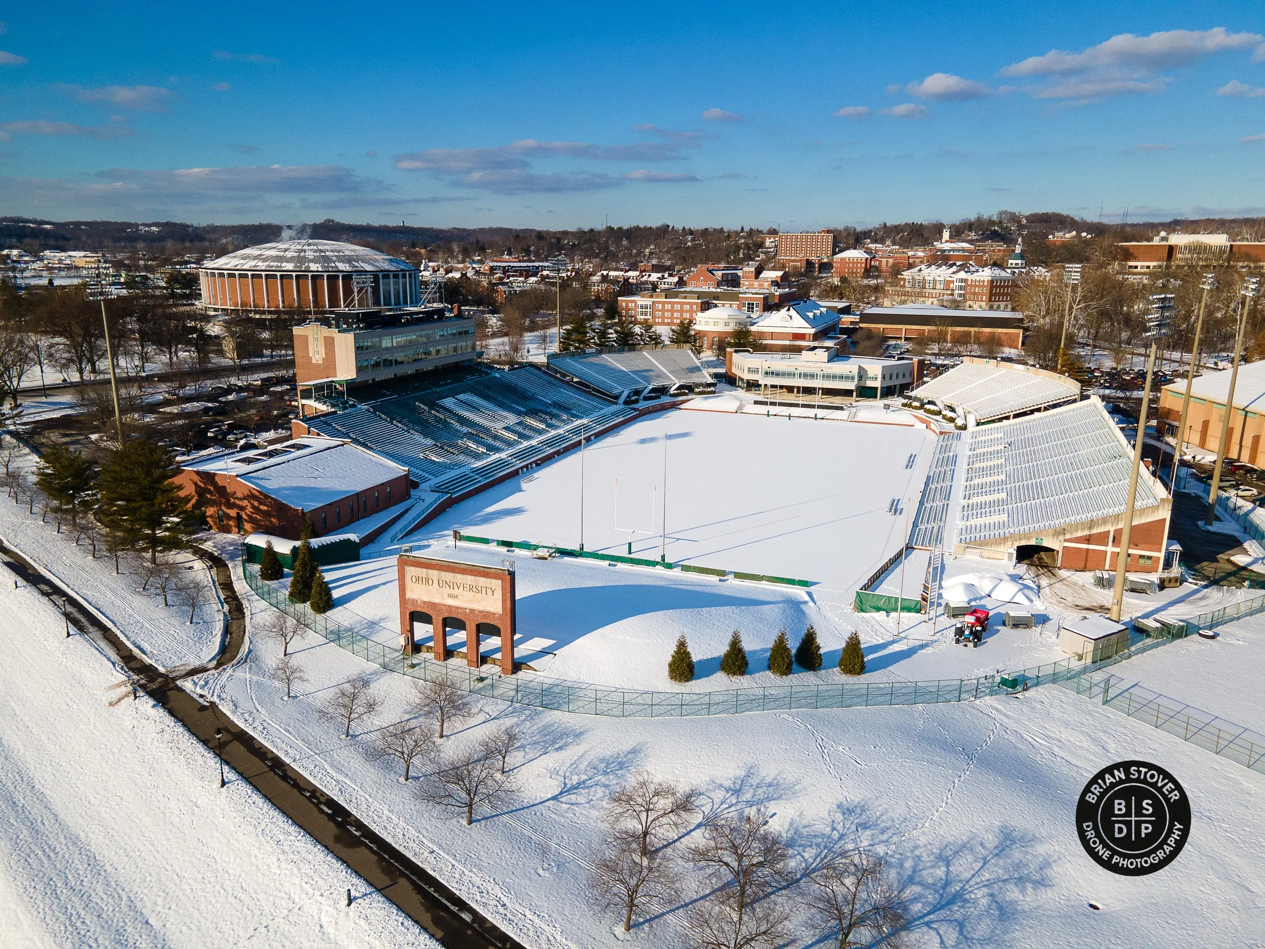 Peden Stadium, Athens, OH, January 2025