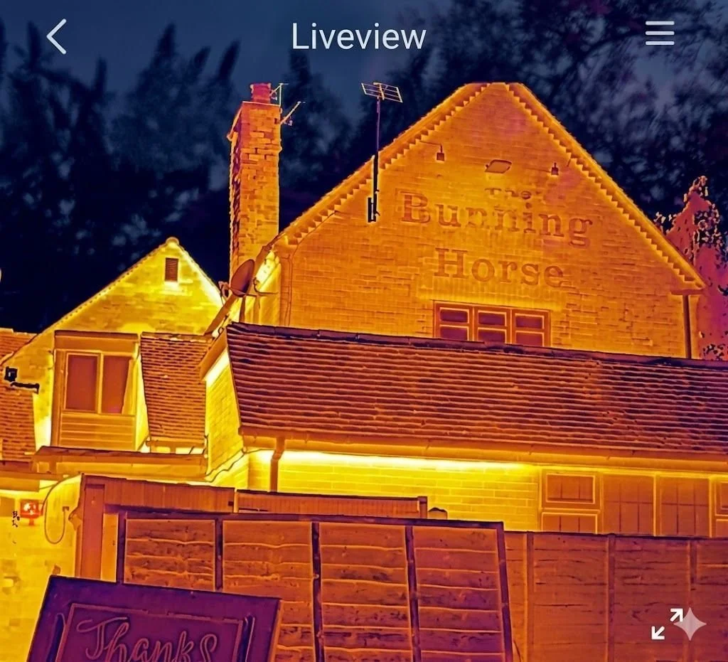 May 1st is here, and the bat survey season has officially taken flight! 🦇✨🎥 
This thermal view shows exactly how we see the world during our emergence surveys.

Using high-tech thermal imaging allows us to:
-Identify roost exit points with precisio