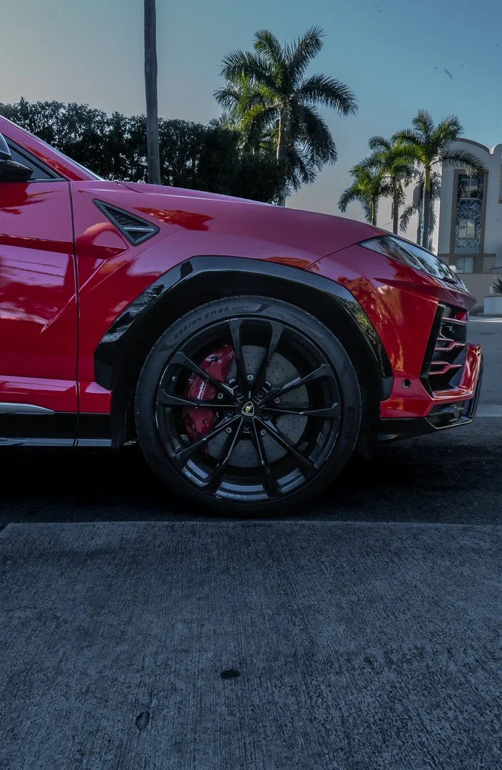Lamborghini Urus luxury SUV rental in Miami South Florida from Vice Exotic Rentals serving Fort Lauderdale and West Palm Beach