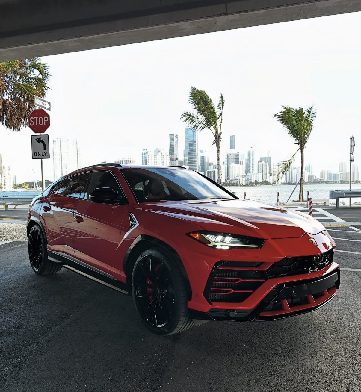 Lamborghini Urus luxury SUV rental in Miami South Florida from Vice Exotic Rentals serving Fort Lauderdale and West Palm Beach