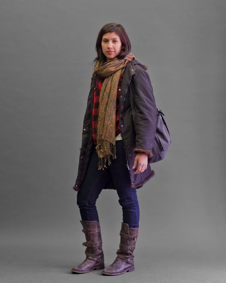 Lulu from Gold Coast, Chicago. Photographs showing you the faces and fashion of Chicagoans. We visited 30 neighborhoods with a massive portable studio and gave every participant a free print of themselves on the spot. Directed, photographed, and prod