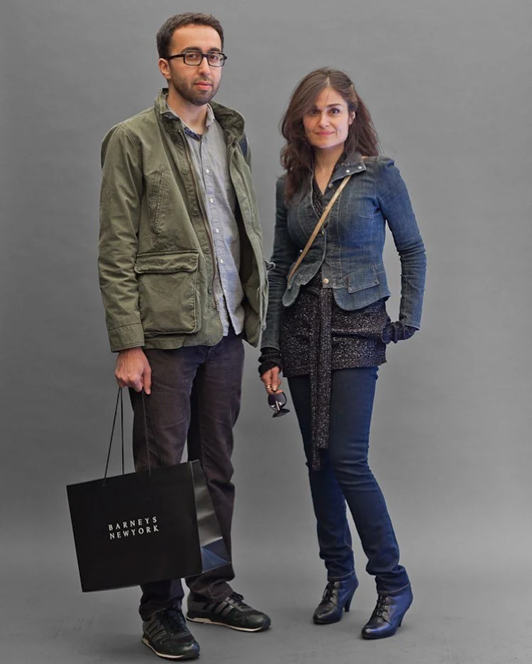 Bobby and Lei. Gold Coast, Chicago. Photographs showing you the faces and fashion of Chicagoans. We visited 30 neighborhoods with a massive portable studio and gave every participant a free print of themselves on the spot. Directed, photographed, and