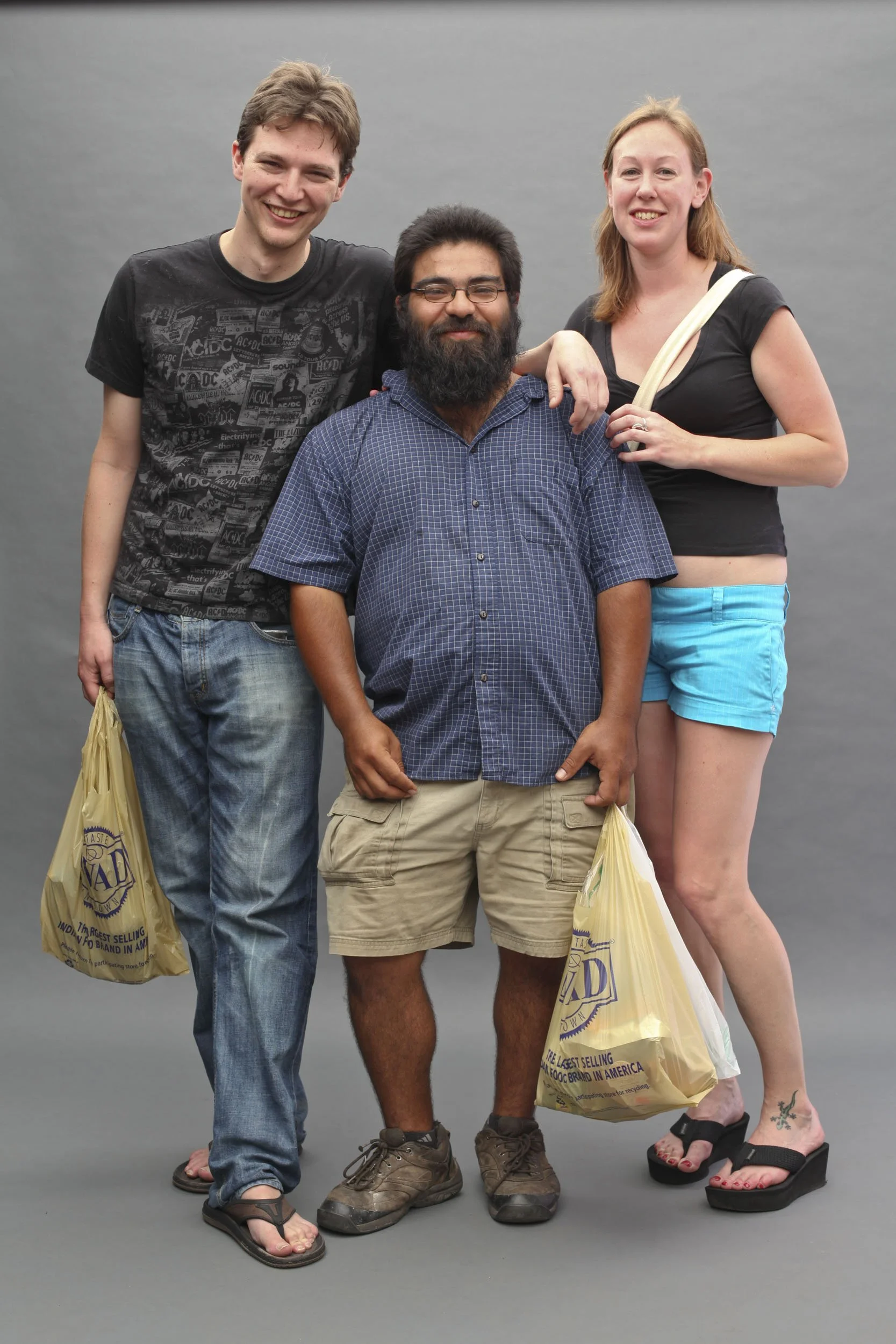 Joe, Carlo, and Anna