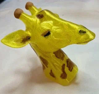 Giraffe head 3D print.jpg