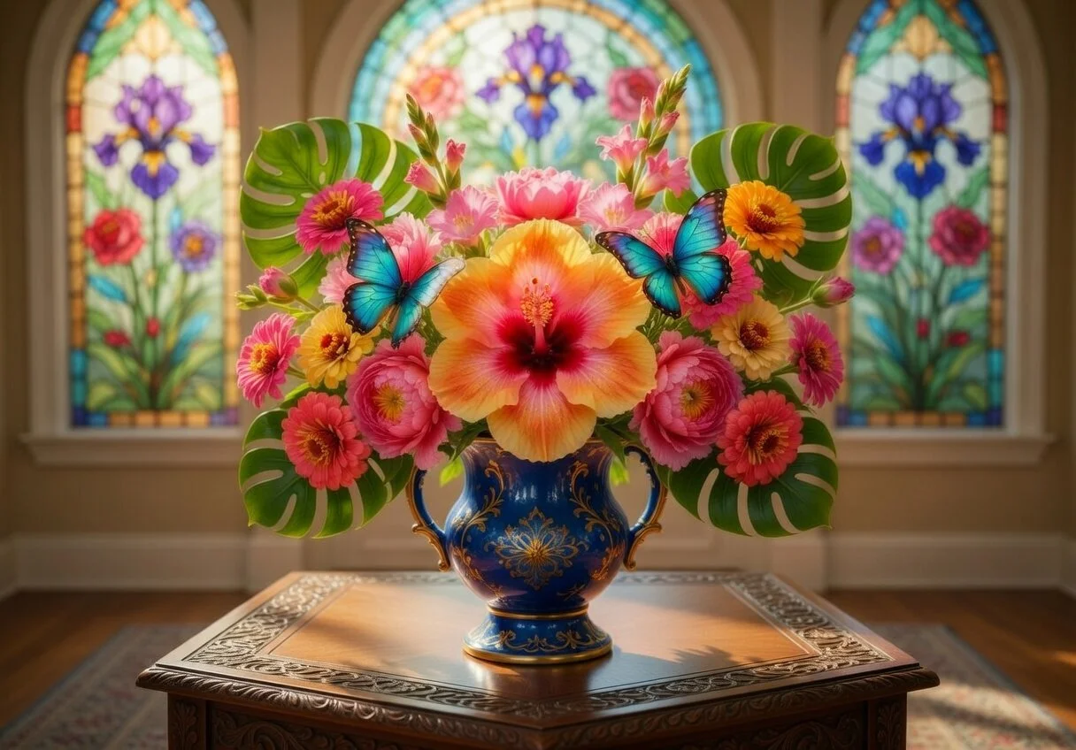 Watercolor flora and butterfly v07.jpg