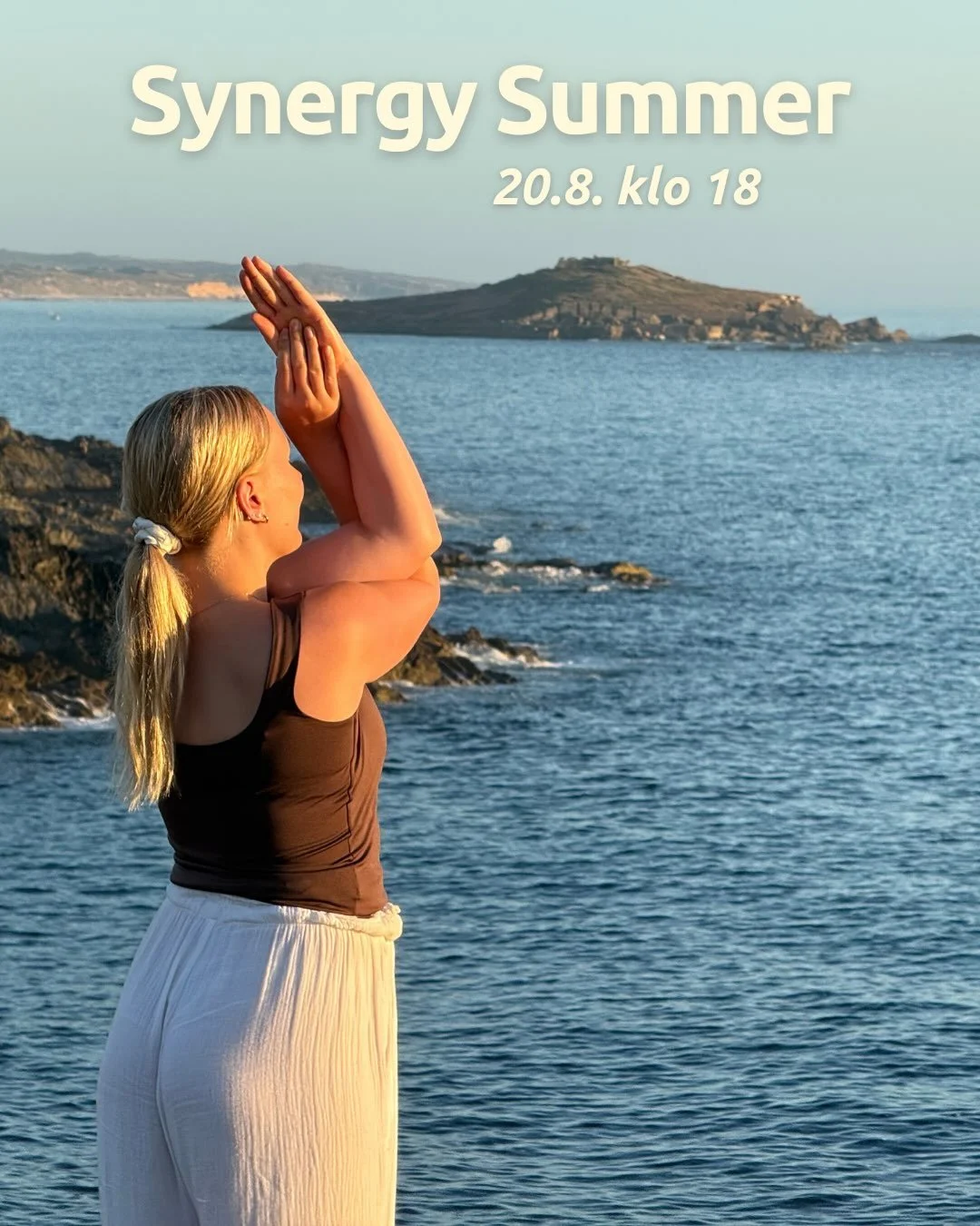 Synergy Summer 20.8. klo 18 vehre&auml;ss&auml; Munkkiniemess&auml;🌿🍋🌞

❕Edit. Tapahtuma peruuntunut

Ootte toivoneet rentouttavia ja lempeit&auml; harjoituksia, joten nyt on sellainen luvassa extraherkkujen kanssa!😍

T&auml;ll&auml; kertaa teemm