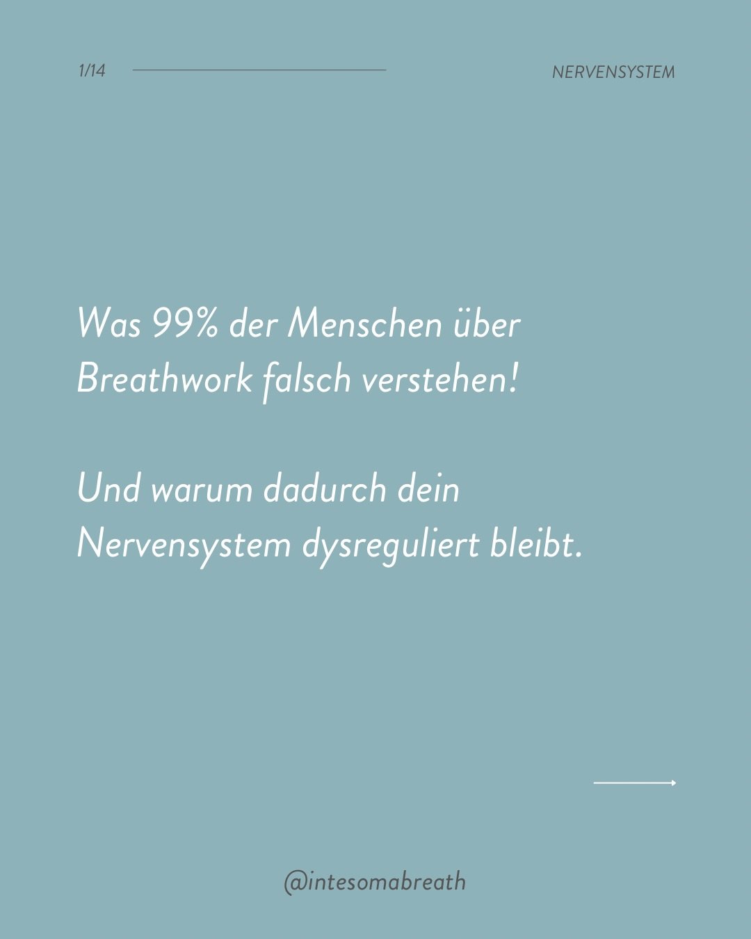 22.000 Atemz&uuml;ge pro Tag &ndash; und die meisten sagen deinem K&ouml;rper &ldquo;Gefahr!&rdquo; 🚨

99% der Menschen verstehen Breathwork falsch.
Sie denken, 20 Minuten Atem&uuml;bung am Morgen reichen aus. Tun sie nicht.

Das Problem?

Sobald de