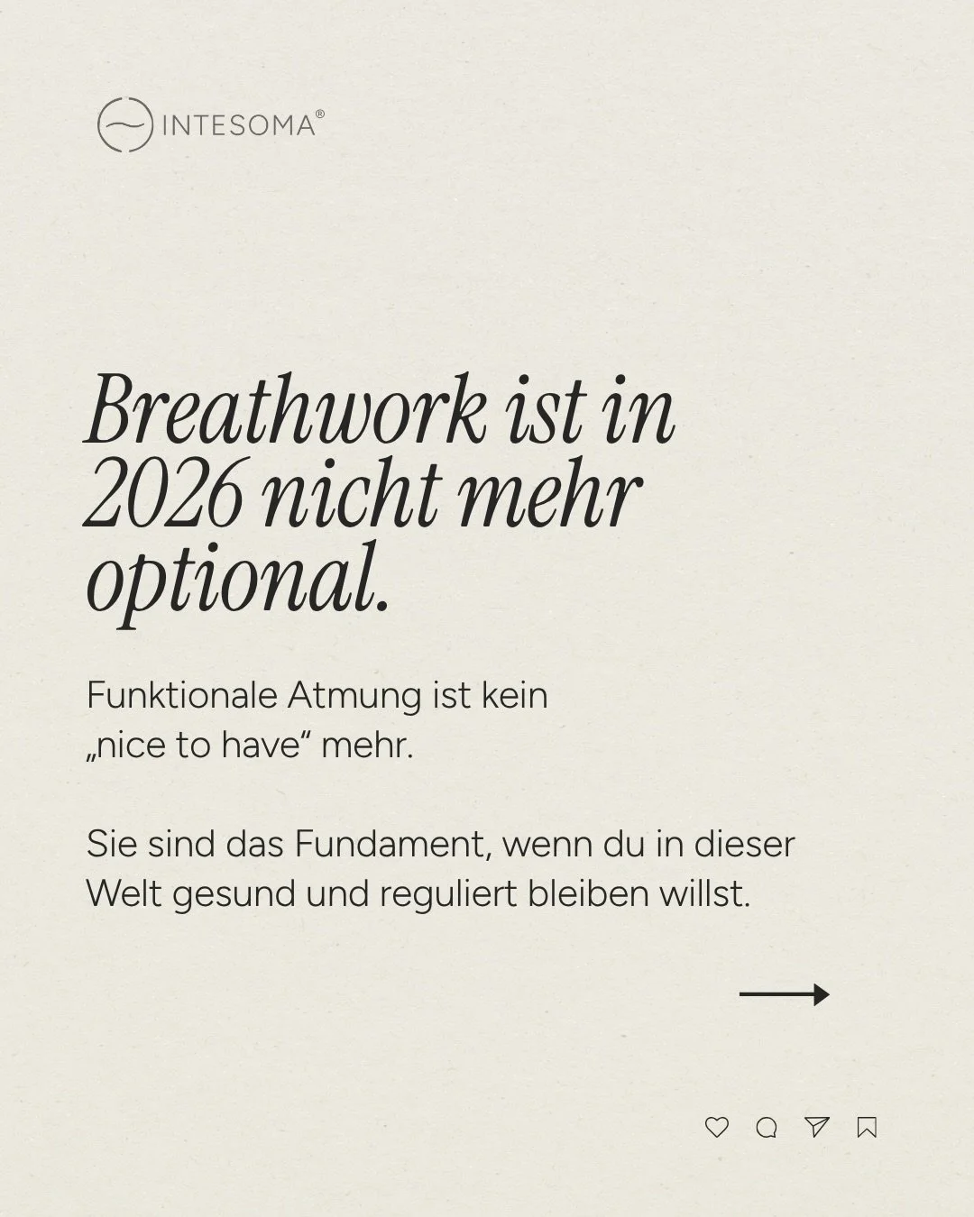N&auml;chste Woche findet unsere kostenfreie Infoveranstaltung zur Intesoma Breathwork Ausbildung statt.⁣
⁣
Wir zeigen dir, wie du Breathwork nicht nur unterrichtest &ndash; sondern verstehst, verk&ouml;rperst und weitergibst als transformierendes We