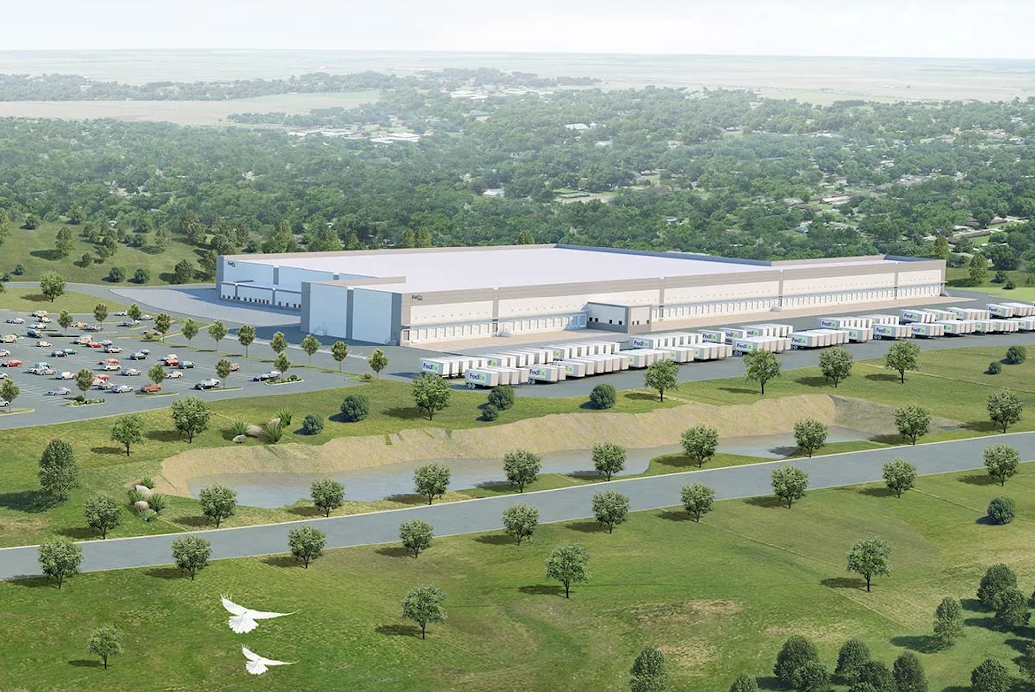 Magill Civil Engineering Nashville TN Industrial Planning FedEx Mt. Juliet