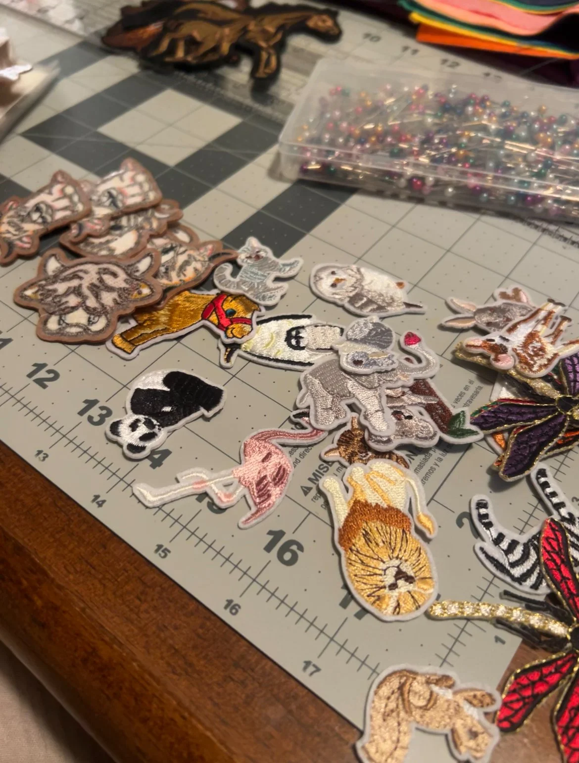 Blanket With Animal Patch