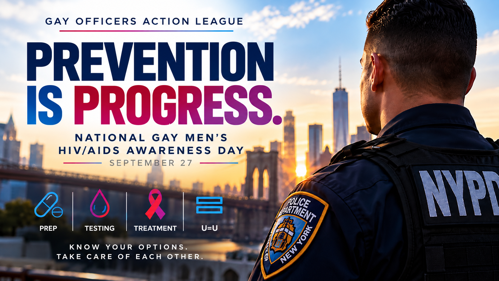 National Gay Men’s HIV/AIDS Awareness Day — September 27